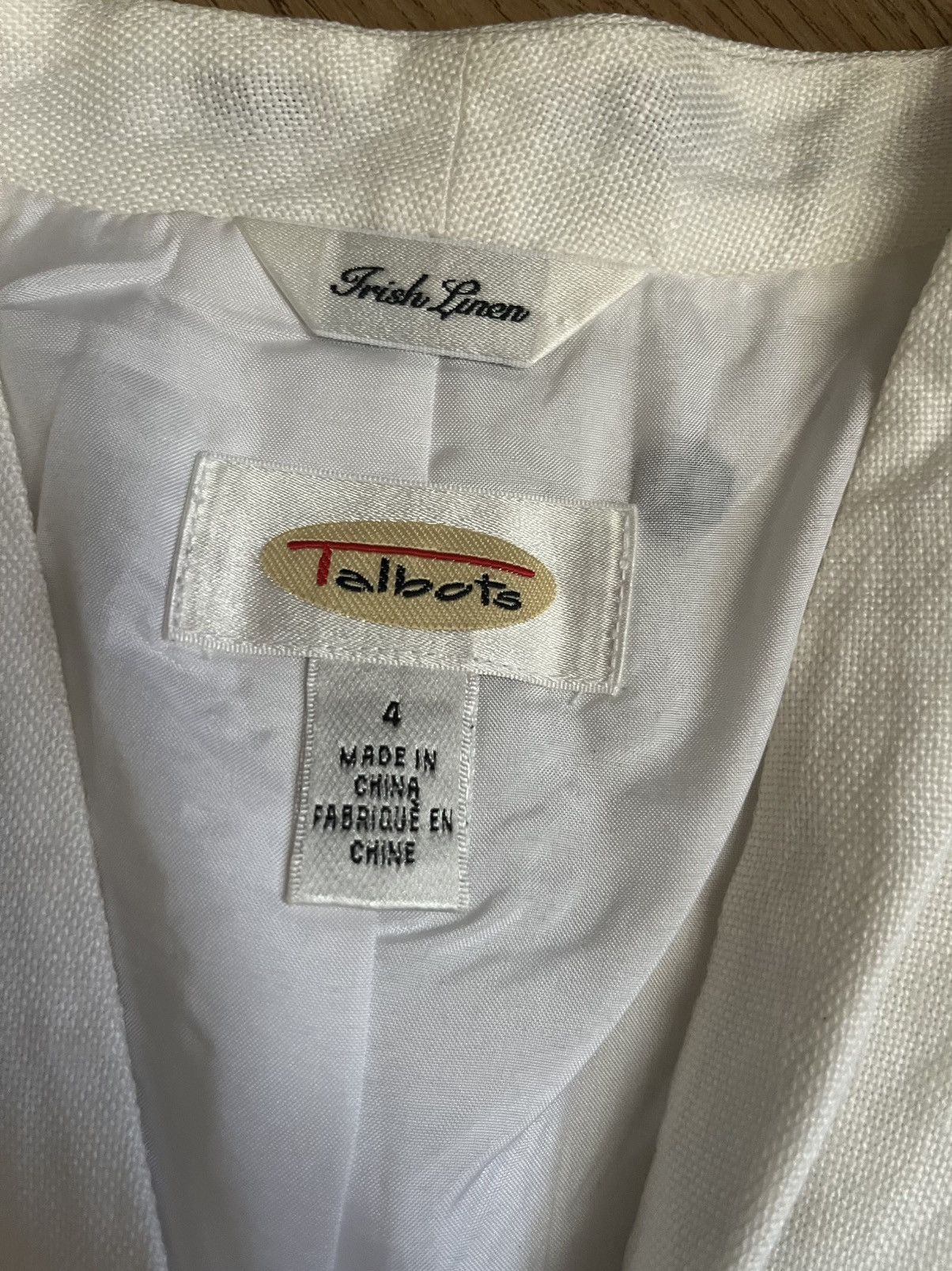 Talbots 100% linen vest Size S / US 4 / IT 40 - 2 Thumbnail