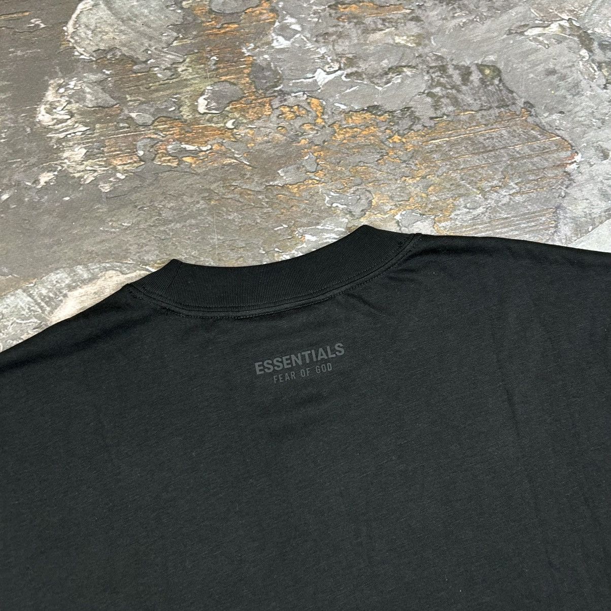 Essentials Essentials Fear of God Loose Fit Black T-Shirt Size US M / EU 48-50 / 2 - 2 Thumbnail