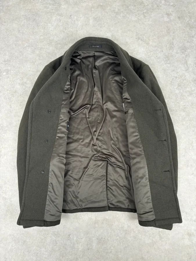 Emporio Armani AW2009 Emporio Armani Khaki Wool Blazer Coat Size US M / EU 48-50 / 2 - 9 Thumbnail