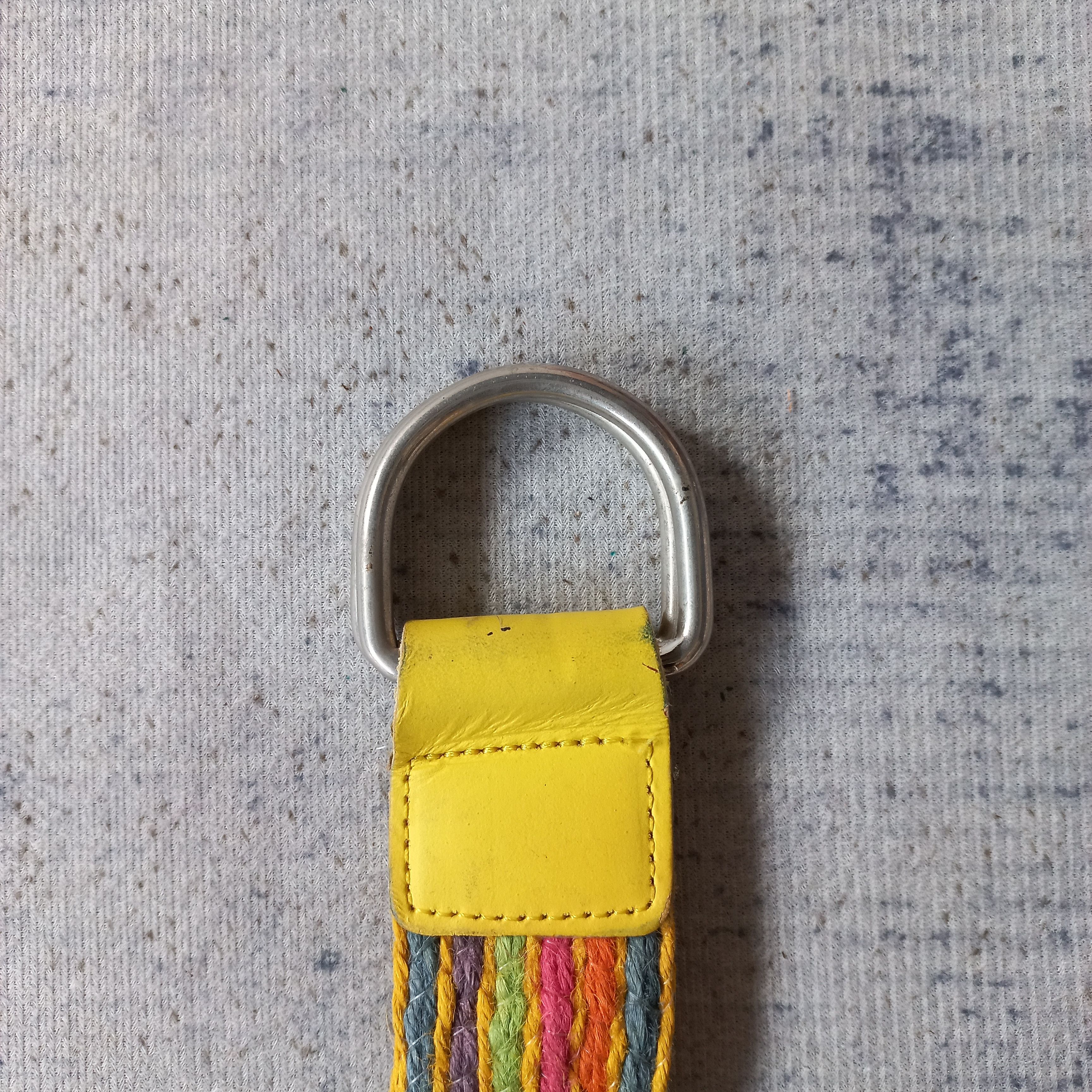 14th Addiction 🔆Blue moon blue japan multicolor stripes craft webbing belt Size ONE SIZE - 4 Thumbnail