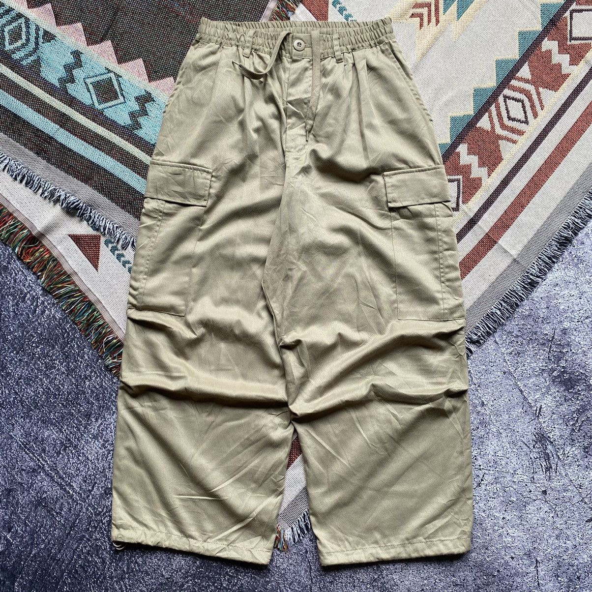 Designer × Japanese Brand MONO-MART Wide Military cargo pants Size US 32 / EU 48 - 2 Thumbnail