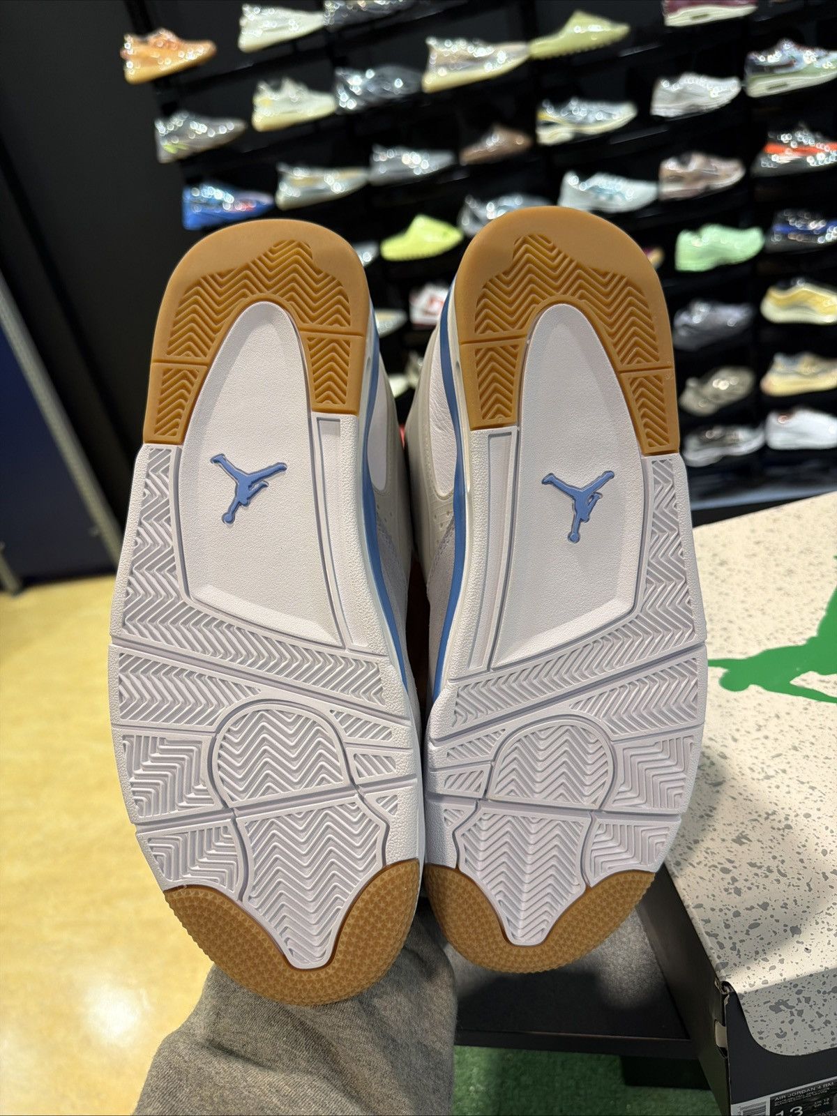Jordan Brand Nike Air Jordan 4 RM Sneakers Shoes White/Neutral Gray Size US 13 / EU 46 - 9 Thumbnail