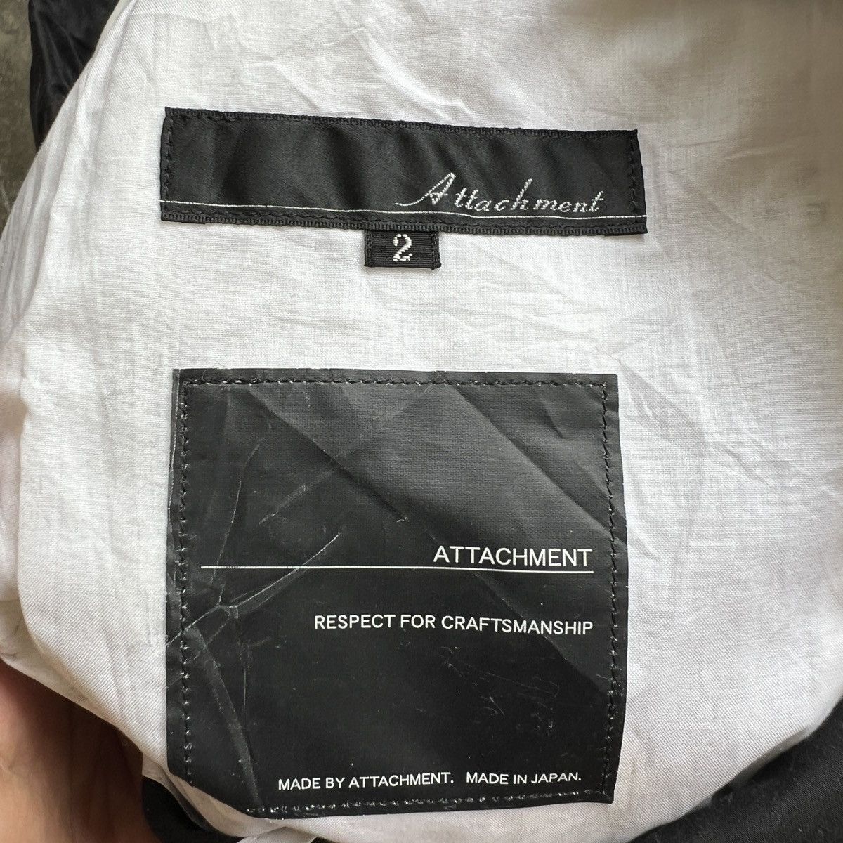 Kazuyuki Kumagai Attachment 🔥 Attachment Lazer Jacket Size US S / EU 44-46 / 1 - 8 Thumbnail
