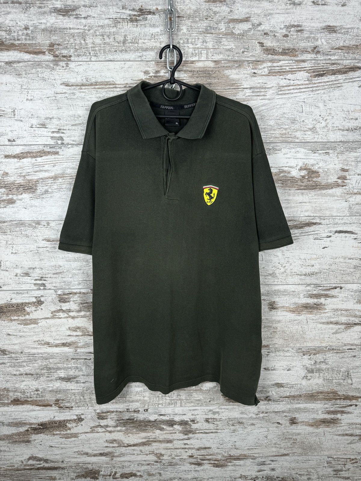 Ferrari Mens Vintage Ferrari T-shirt racing distressed tee Size US XL / EU 56 / 4 - 1 Thumbnail