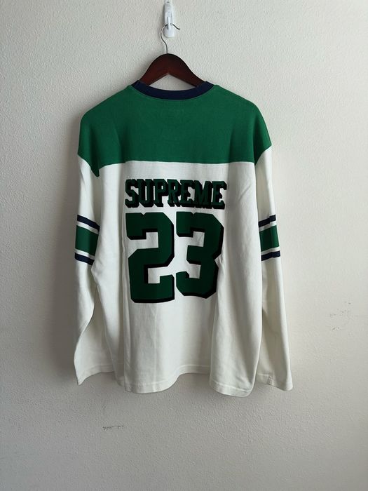 Supreme Supreme Bumblebee L/S Football Top | Grailed