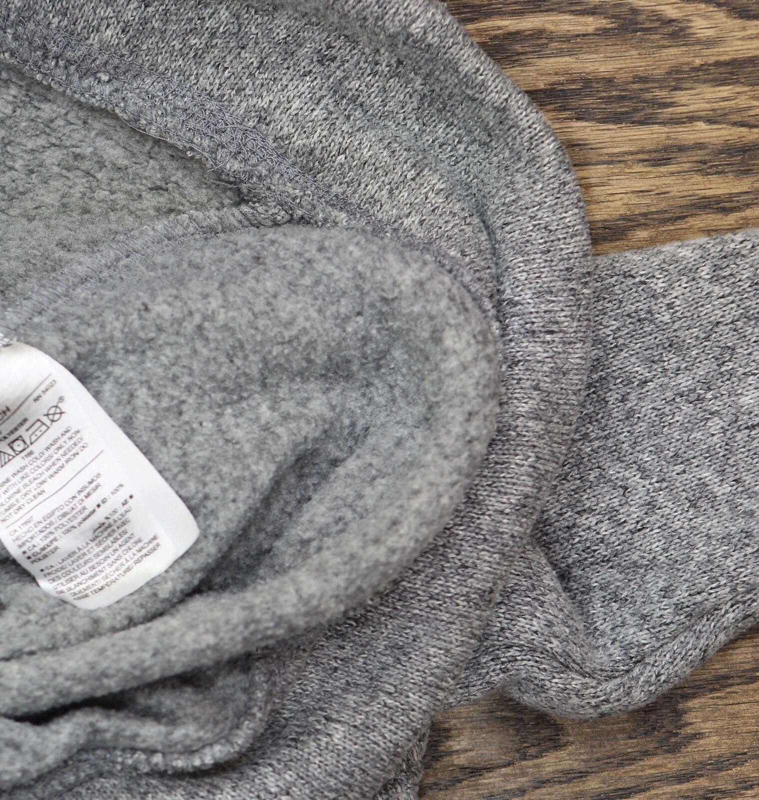 Old Navy Old Navy Mens 1/4 Zip Pullover Marled Fleece Sweater Gray S Size US S / EU 44-46 / 1 - 5 Thumbnail