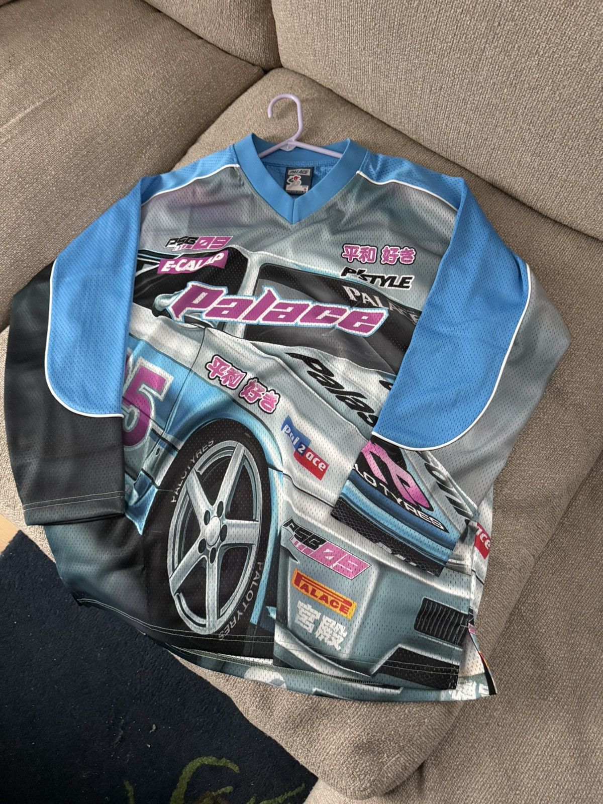 Palace Racey Jersey | Grailed