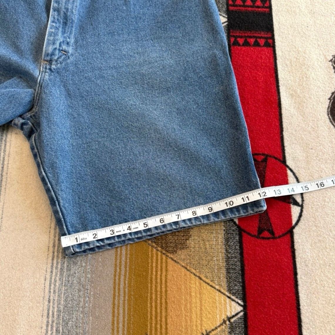 Wrangler VINTAGE Wrangler Carpenter Denim Jean Shorts Size 36 Blue Denim Workwear 90s Y2K Grunge Skate Mens Size US 36 / EU 52 - 7 Thumbnail