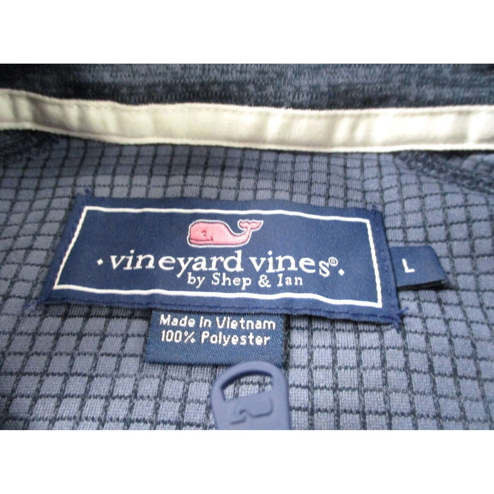 Vineyard Vines Vineyard Vines Jacket Men L Windbreaker 1/4 Zip Thermal Blue Outdoor Casual Size US L / EU 52-54 / 3 - 6 Thumbnail