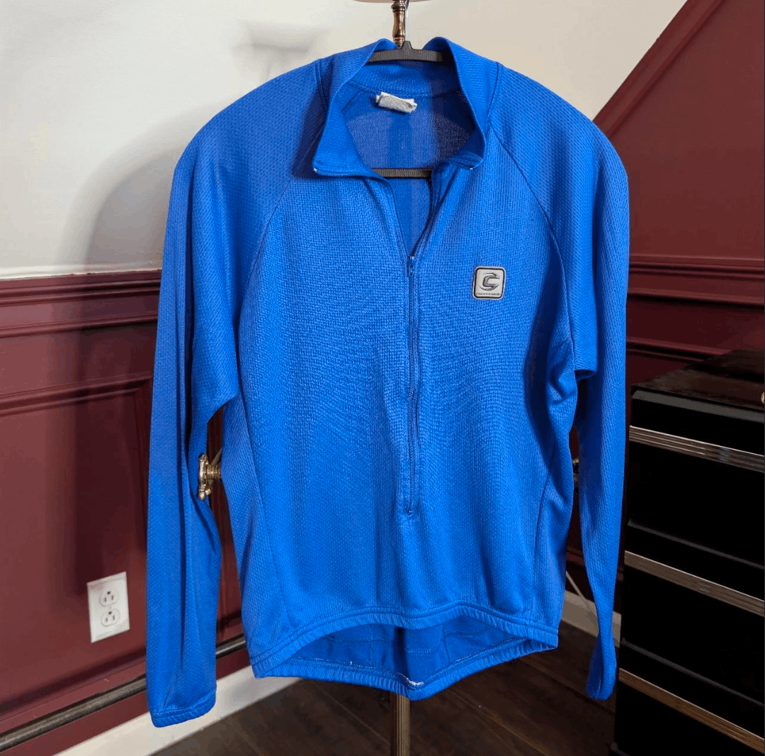 Other CANNONDALE 90s vintage MiUSA blue mesh zip cycling shirt Size US M / EU 48-50 / 2 - 5 Thumbnail
