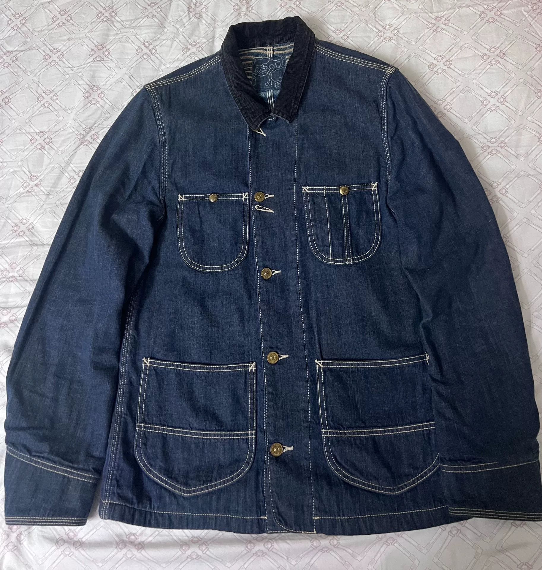 Visvim VISVIM 12AW ICT COVERALL ONE WASH Size US S / EU 44-46 / 1 - 1 Thumbnail