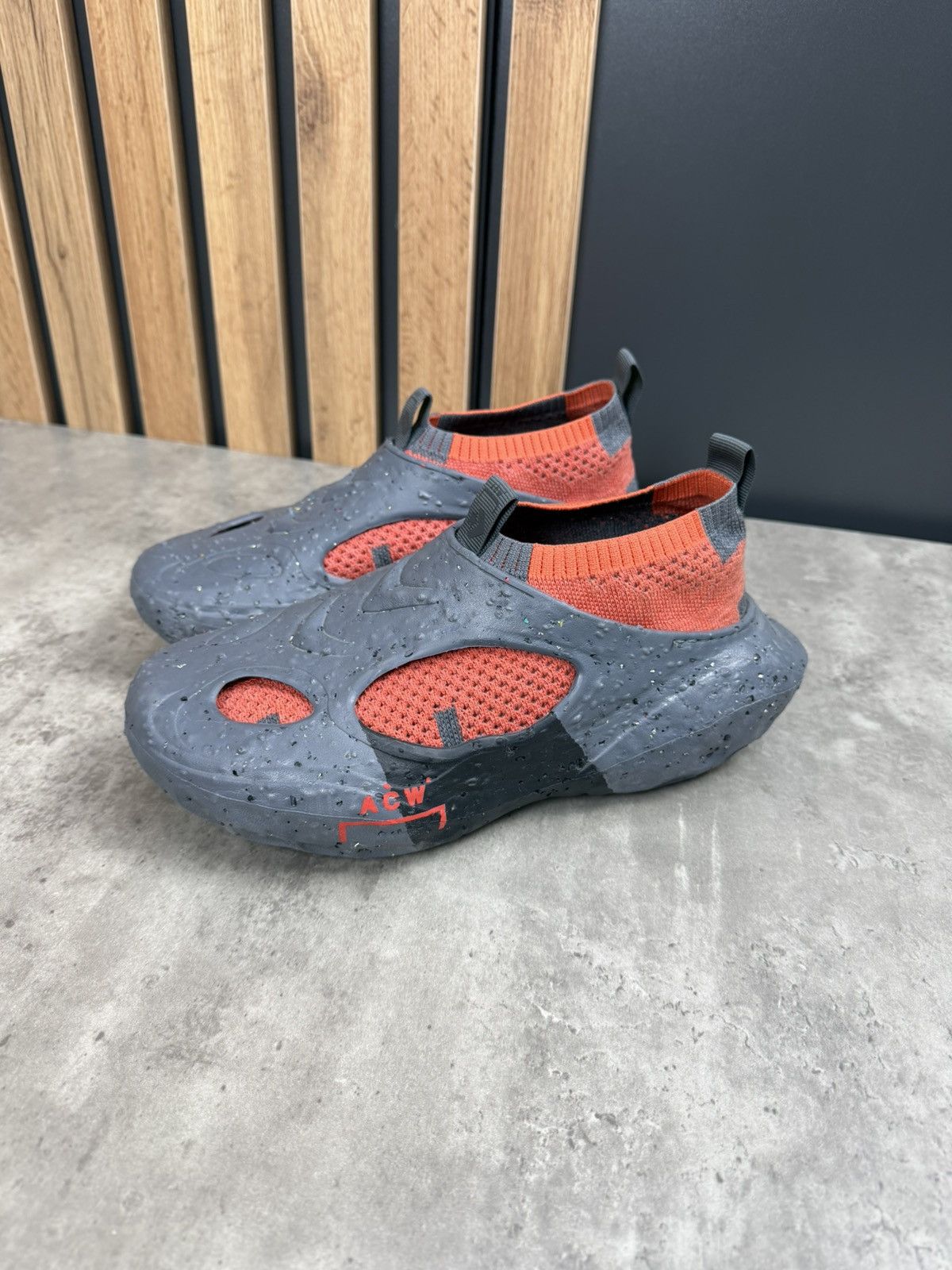 A-COLD-WALL* Converse x A-Cold-Wall Sponge Cx Crater Sneakers Size US 7.5 / EU 40-41 - 1 Thumbnail