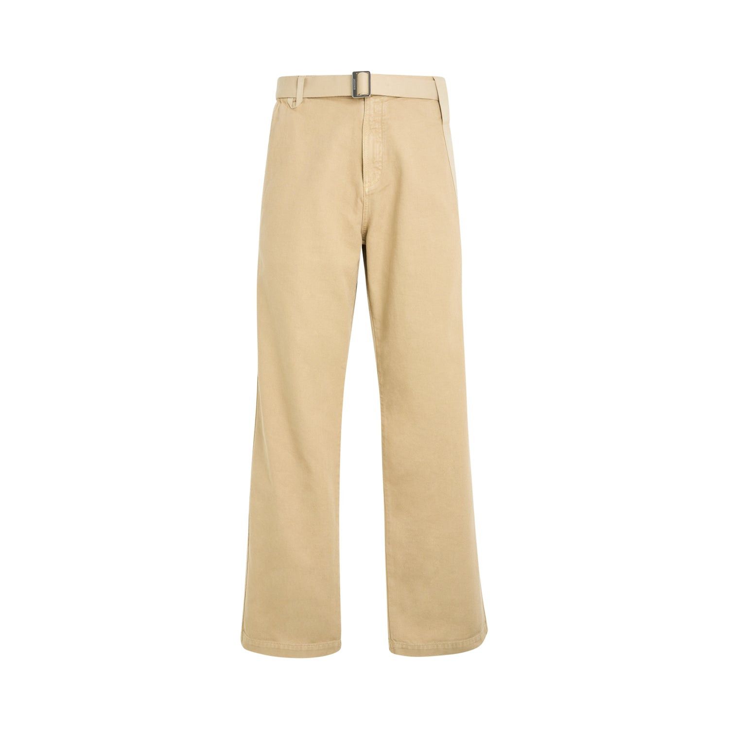 Jacquemus o1s22i1n1024 Cotton Pant in Beige Size US 36 / EU 52 - 1 Thumbnail