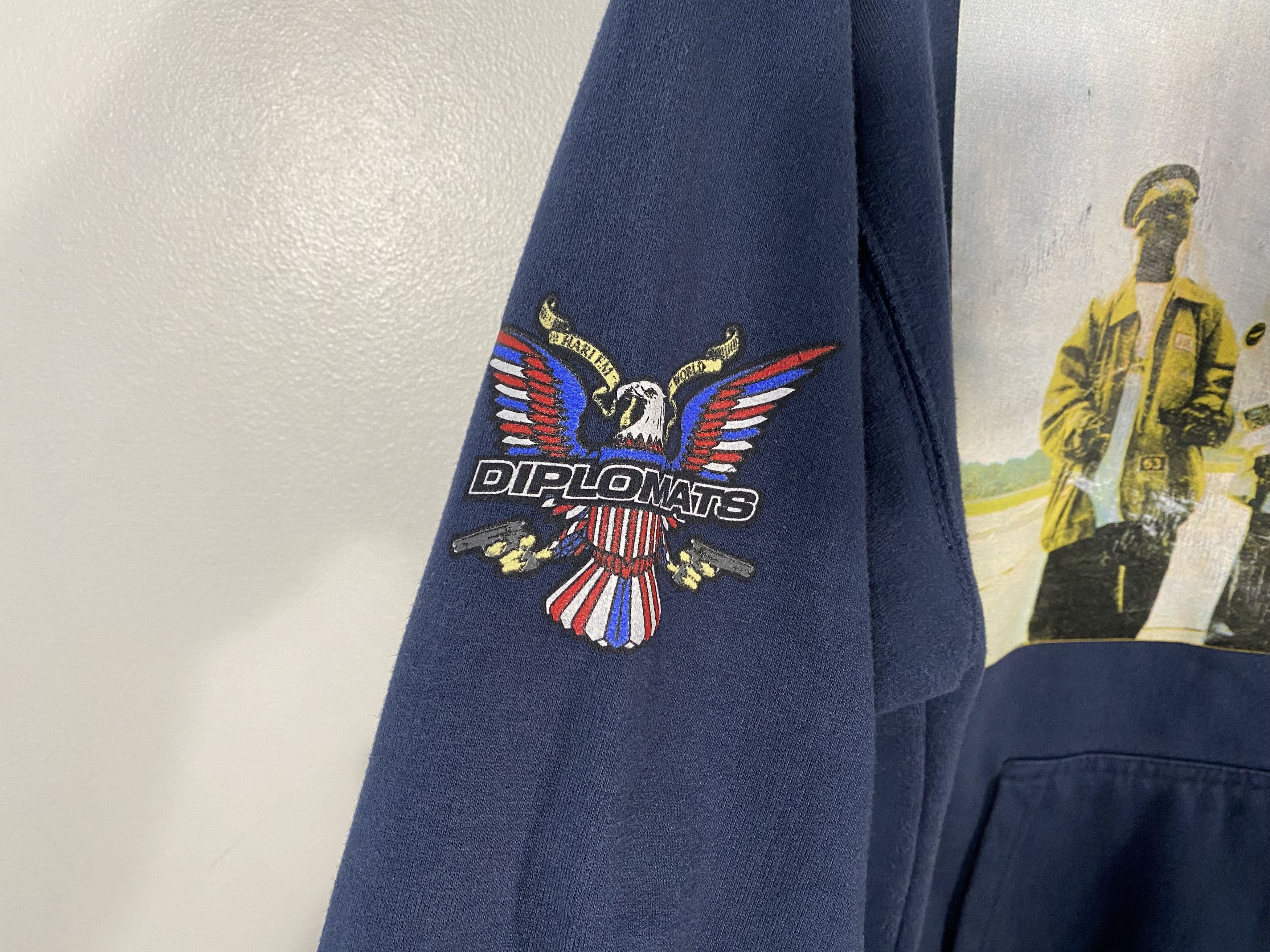 Diplomats Vintage original Dipset x Diplomats Graphic hoodie blue Size US M / EU 48-50 / 2 - 4 Thumbnail