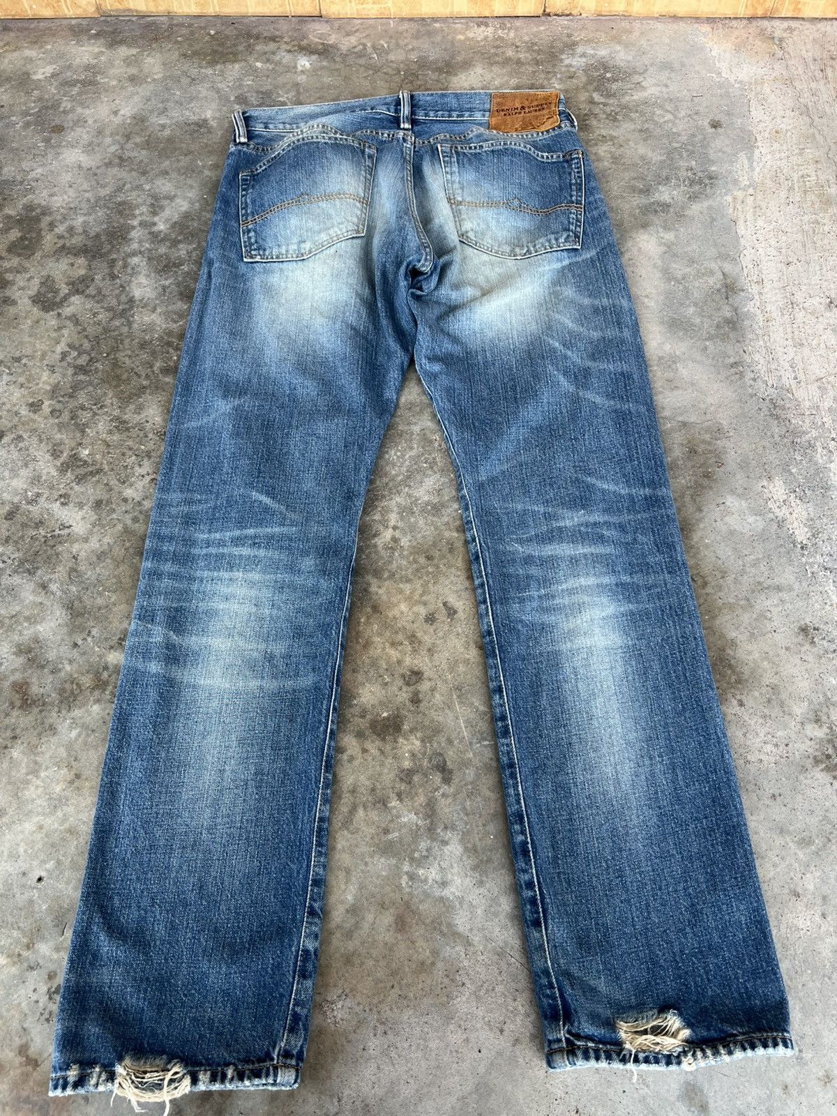 Denim & Supply Ralph Lauren Vintage Distressed Denim & Supply Ralph Lauren Jean Size US 32 / EU 48 - 2 Thumbnail