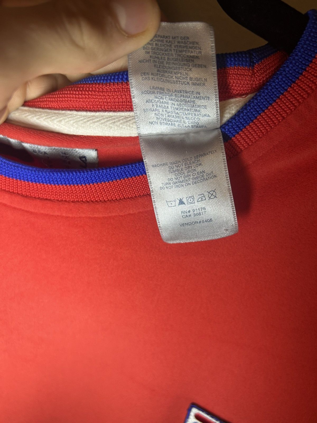Fila × Vintage Vintage Fila soccer crest chain stitched oversized T-shirt Size US XL / EU 56 / 4 - 9 Thumbnail
