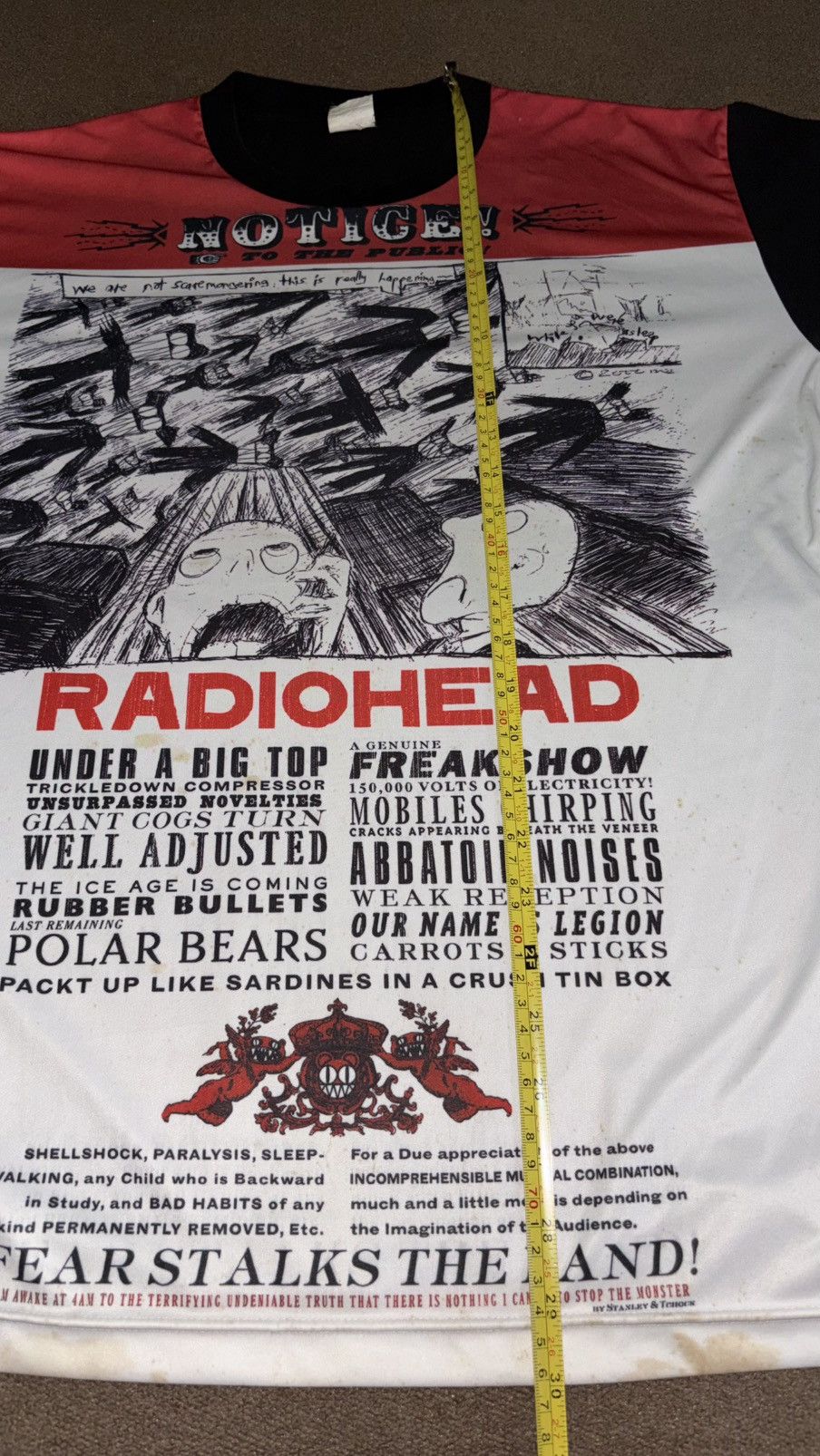 Band Tees Vtg Rare Radiohead Shirt Deftones MBV Size US L / EU 52-54 / 3 - 8 Thumbnail