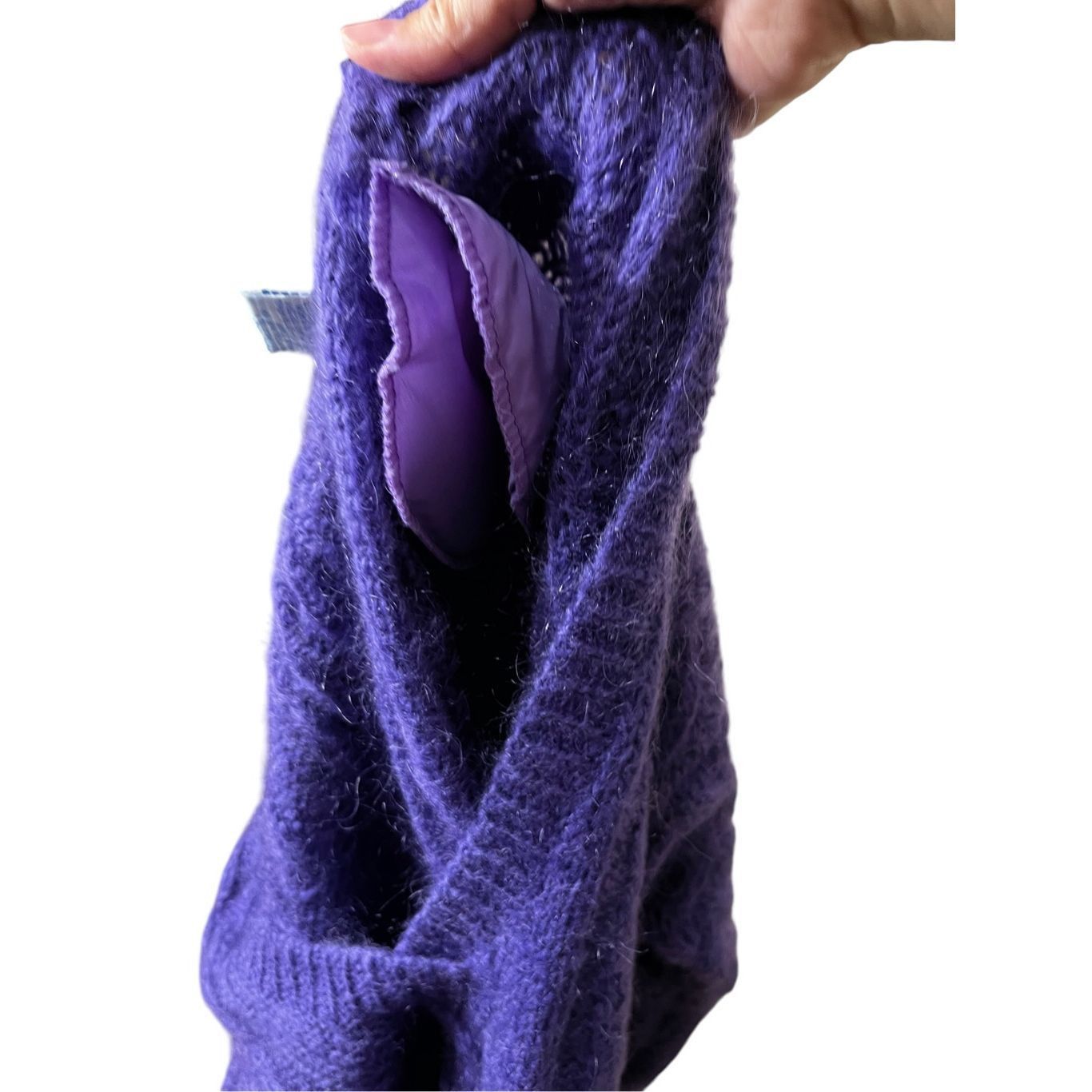 Northern Isles Vintage Northern Isles Purple Mohair Wool Blend Sweater Size Size S / US 4 / IT 40 - 7 Thumbnail