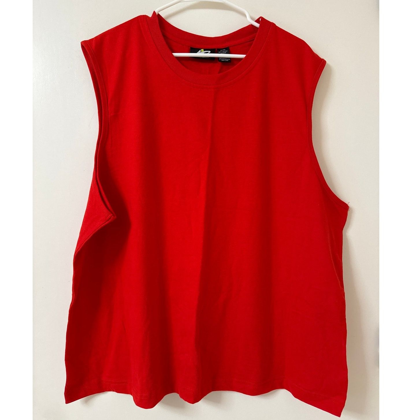 Other Athletech Size 2X 100% Cotton Red Men’s Tank Top Size US XXL / EU 58 / 5 - 1 Thumbnail