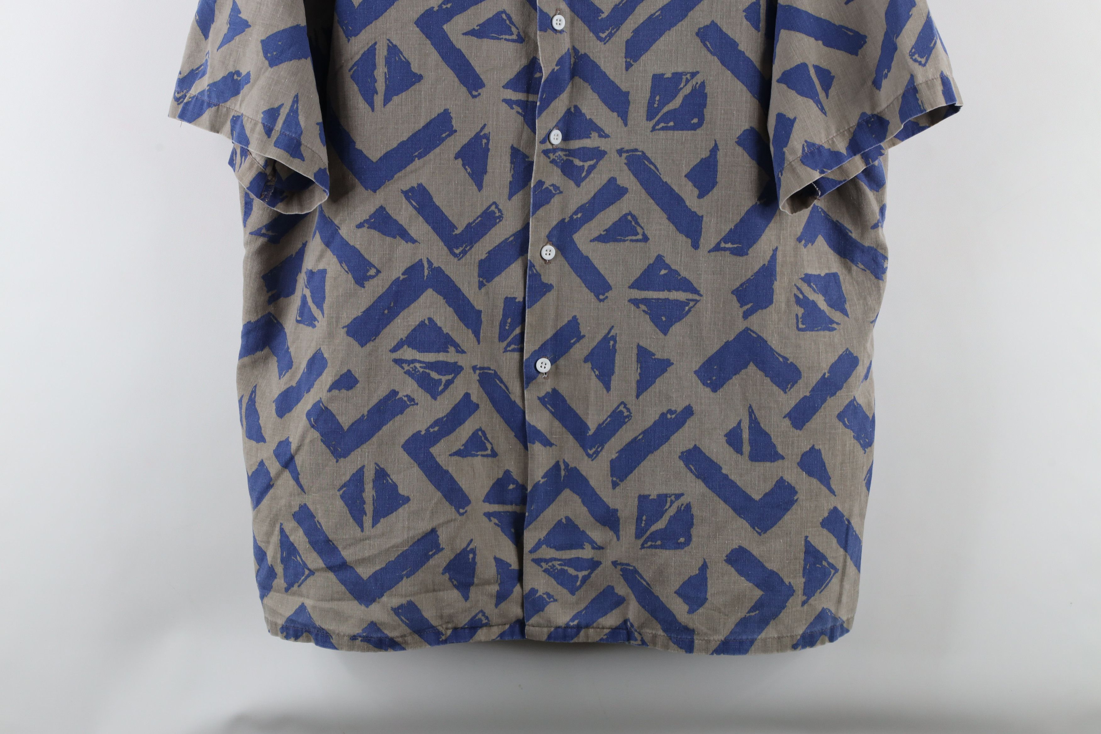 Vintage Vintage 90s Streetwear Surfing Camp Collar Button Shirt USA Size US L / EU 52-54 / 3 - 3 Thumbnail