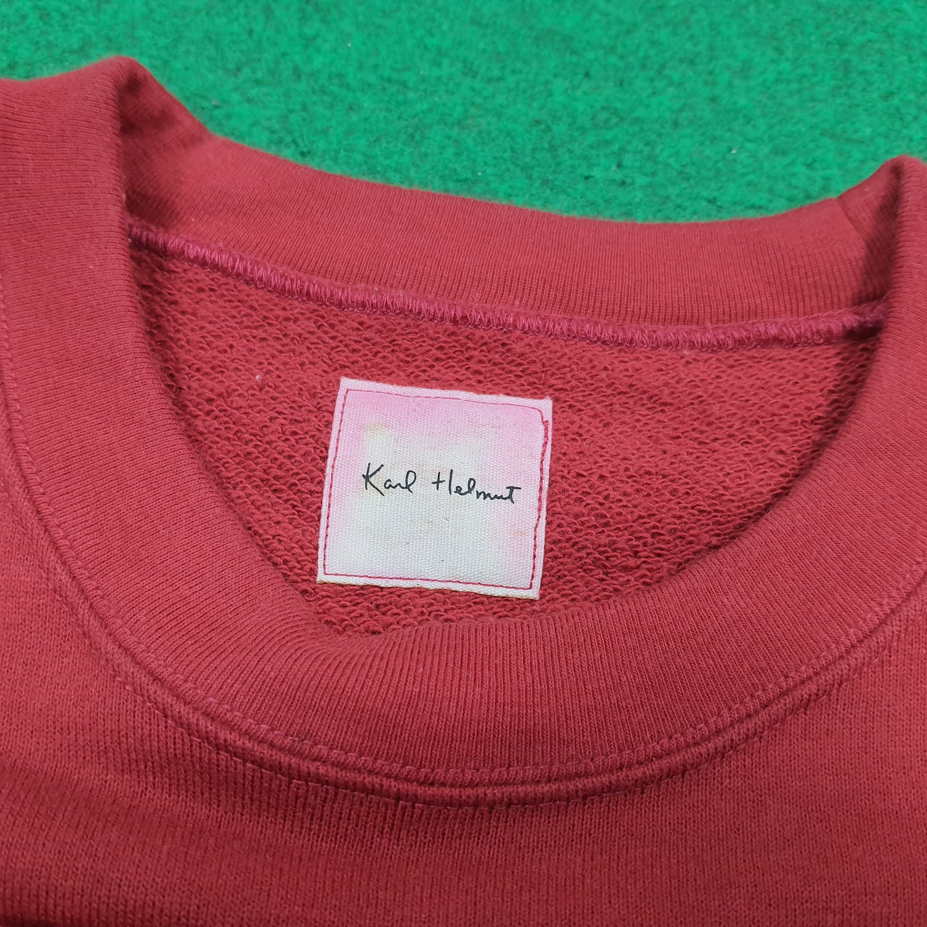 Karl Helmut Vintage Karl Helmut Designer Graphic Sweatshirt C295N3 Size US M / EU 48-50 / 2 - 6 Thumbnail