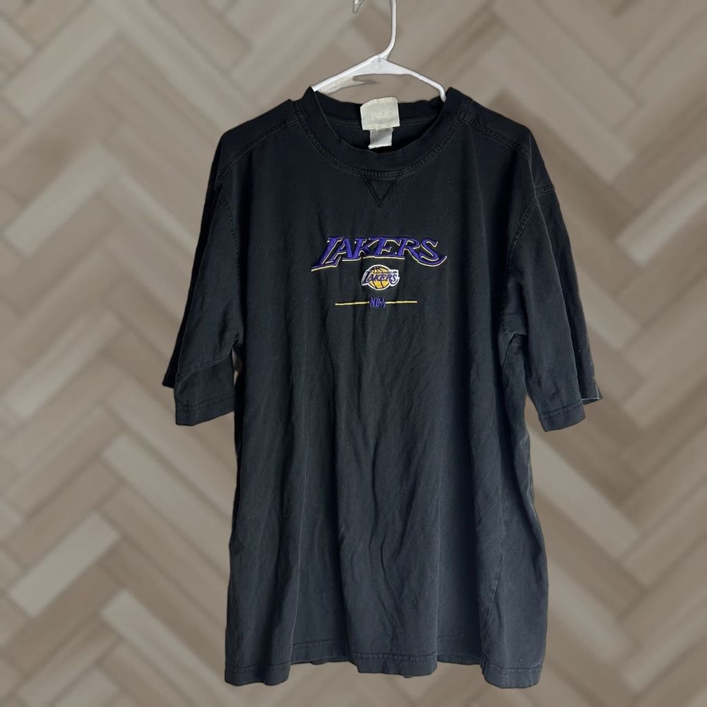 VINTAGE Lee Sport Los Angeles Lakers Shirt L Mens Multicolor Sports LA Lakers Large