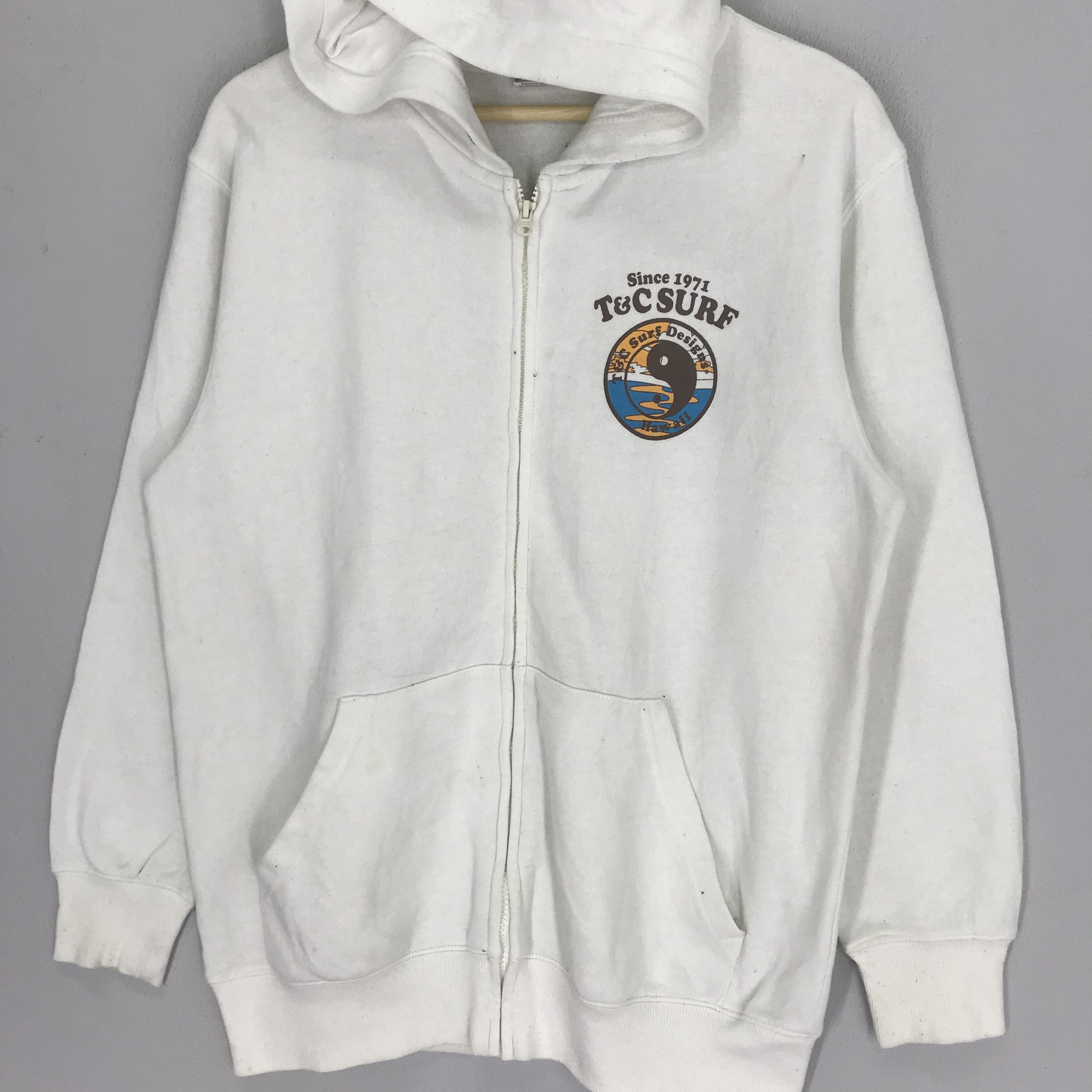 Vintage Vintage 90s T&C Surf Design Sweatshirt - 228 Size US M / EU 48-50 / 2 - 3 Thumbnail