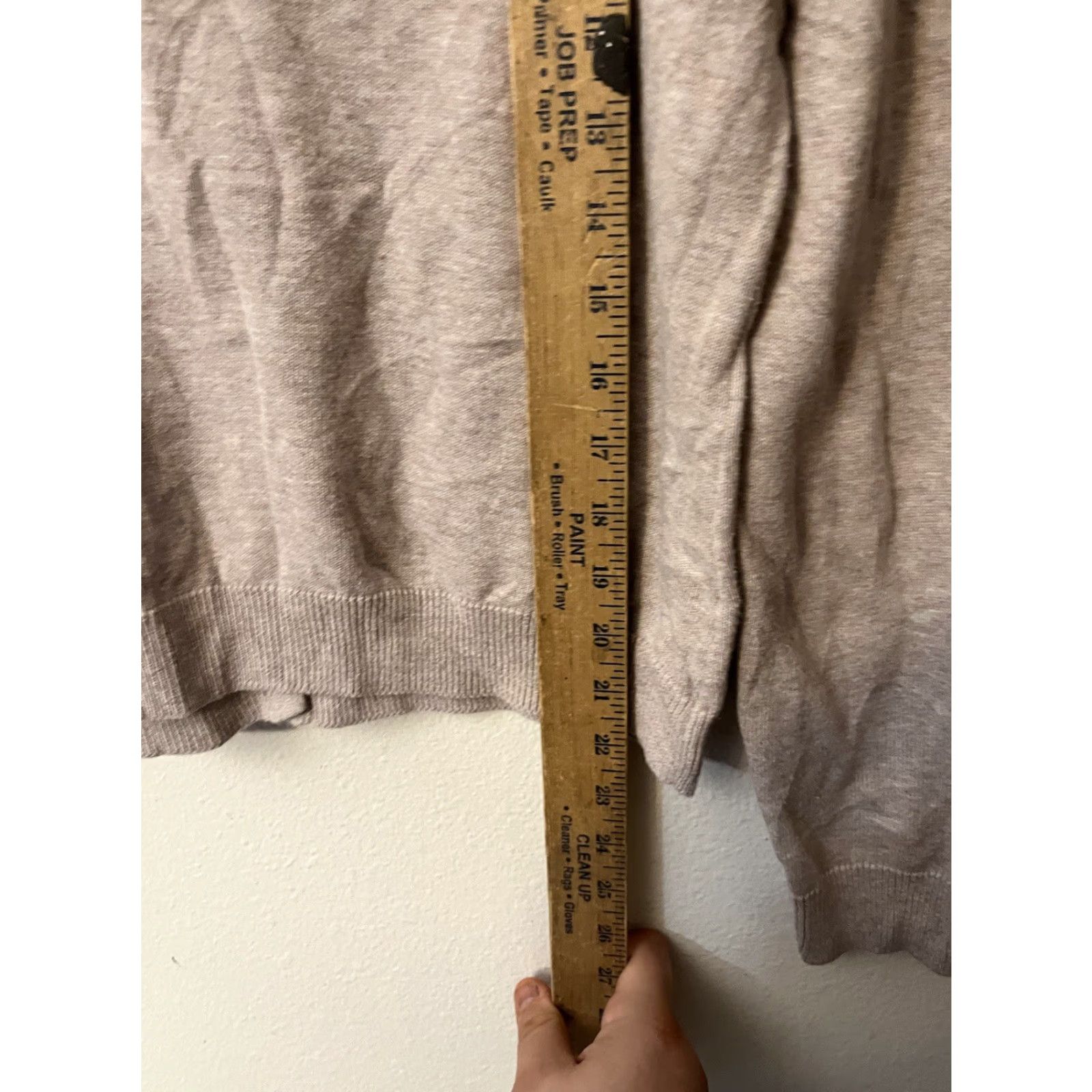 H&M H&M BASIC Women's Size Medium Beige SWEATER CARDIGAN Button Size M / US 6-8 / IT 42-44 - 4 Thumbnail