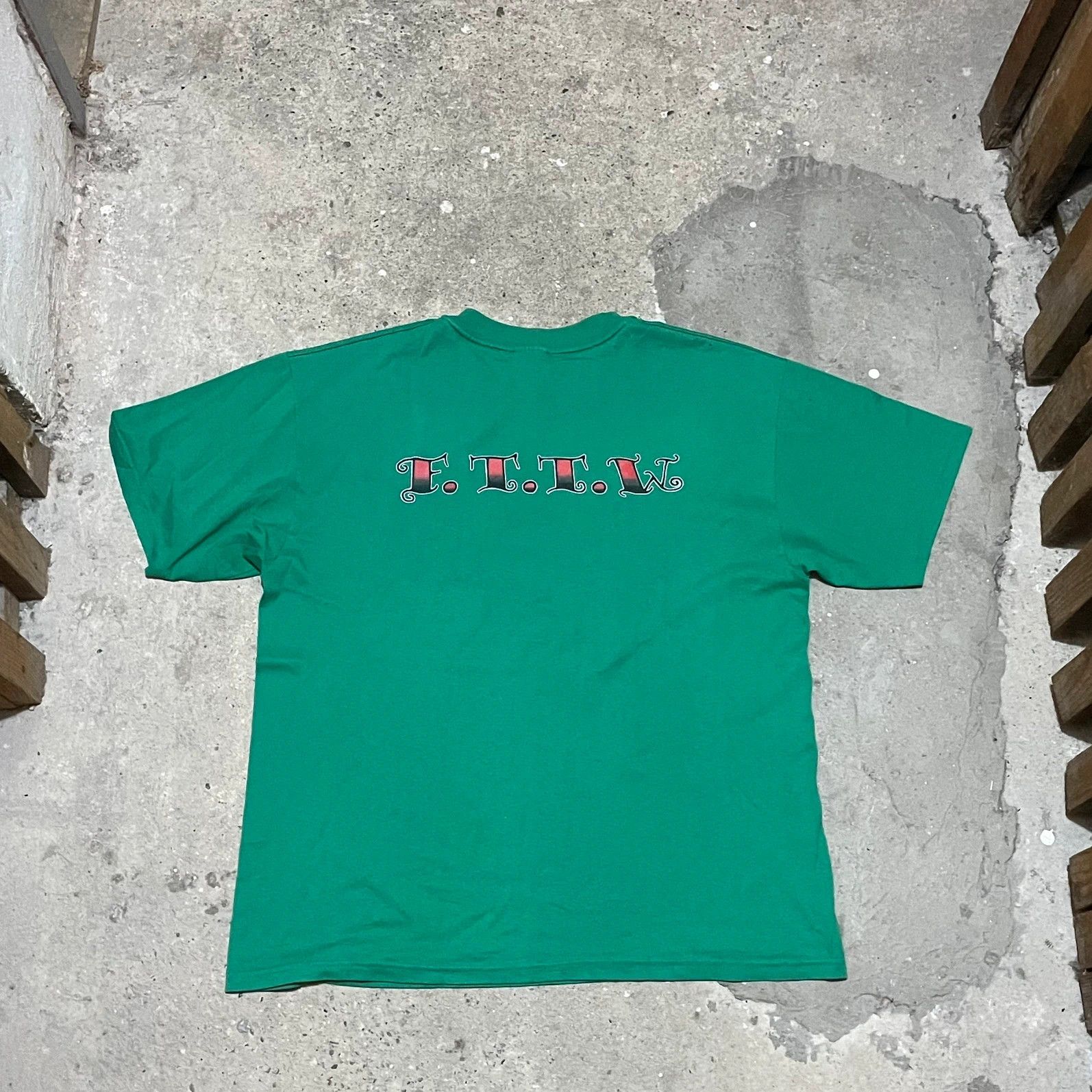 Vintage Vintage 90s NYHC Hardcore Punk Band H2O Size US L / EU 52-54 / 3 - 2 Thumbnail