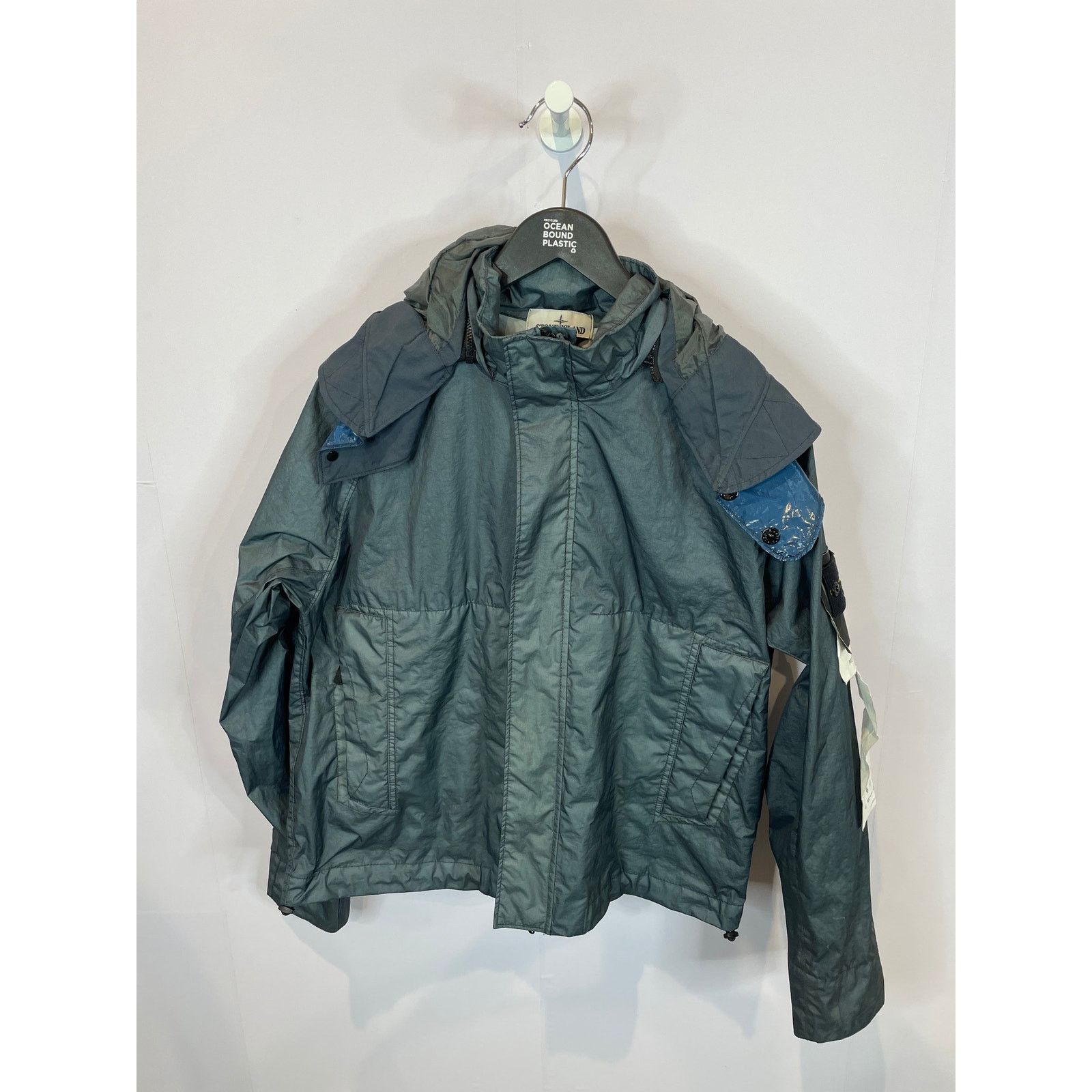 Stone Island Stone Island Rain Jacket Teal Blue New With Tags Small Size US S / EU 44-46 / 1 - 1 Thumbnail