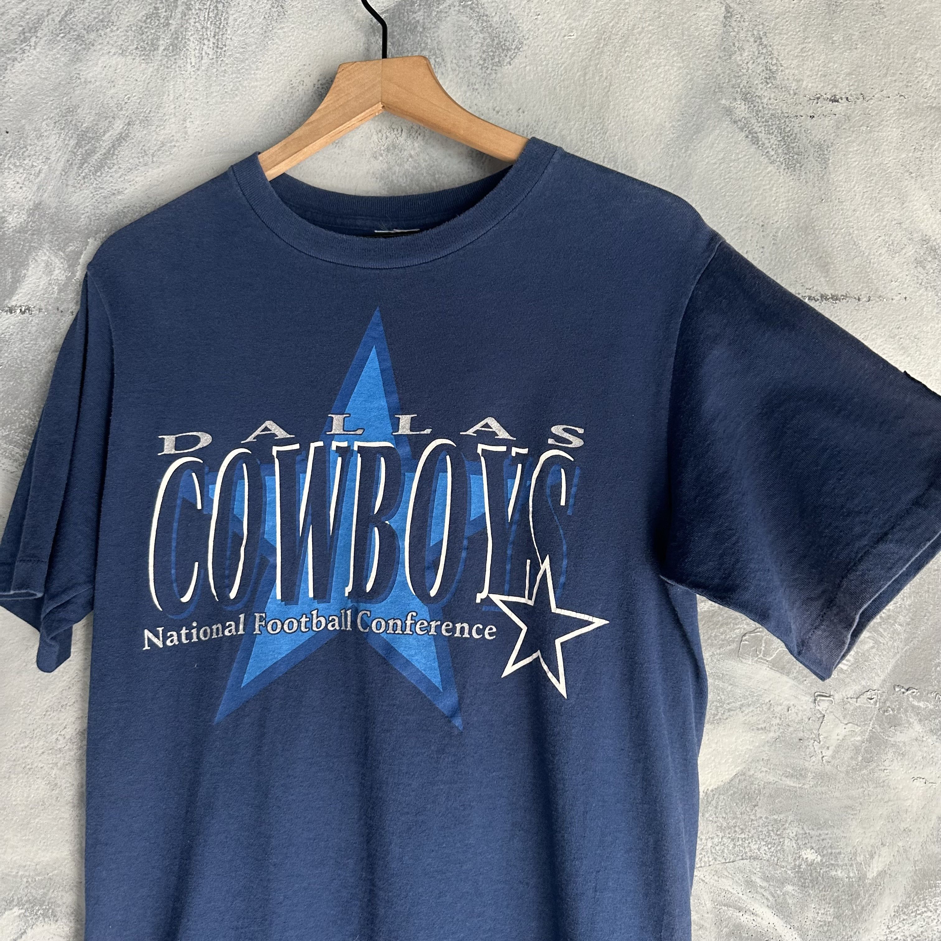 Starter Vintage Dallas Cowboys Starter T Shirt Mens M Star Size US M / EU 48-50 / 2 - 4 Thumbnail