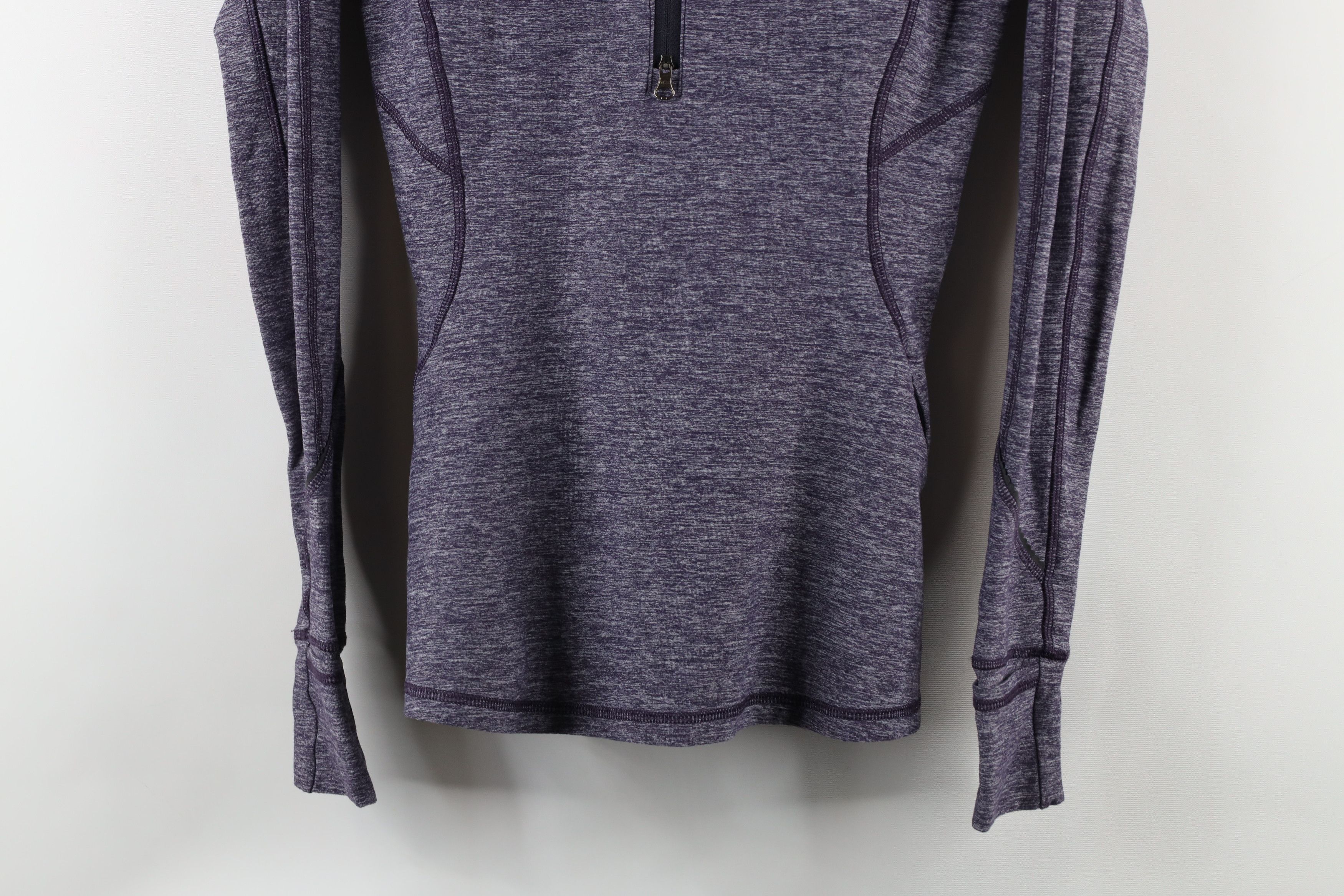 Lululemon × Vintage Lululemon Vent Tech Half Zip Pullover Sweater Top Purple Size S / US 4 / IT 40 - 3 Thumbnail