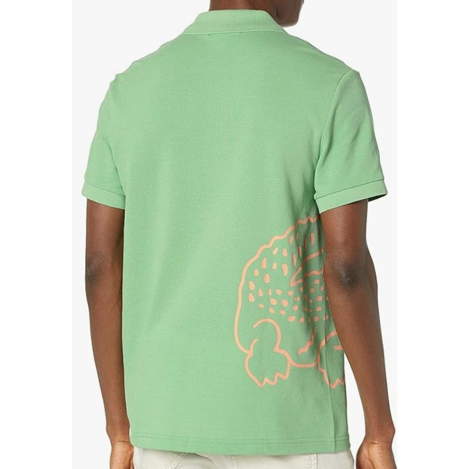 Lacoste Lacoste Men's Regular Fit Big Croc Graphic Polo Shirt S Size US S / EU 44-46 / 1 - 3 Thumbnail