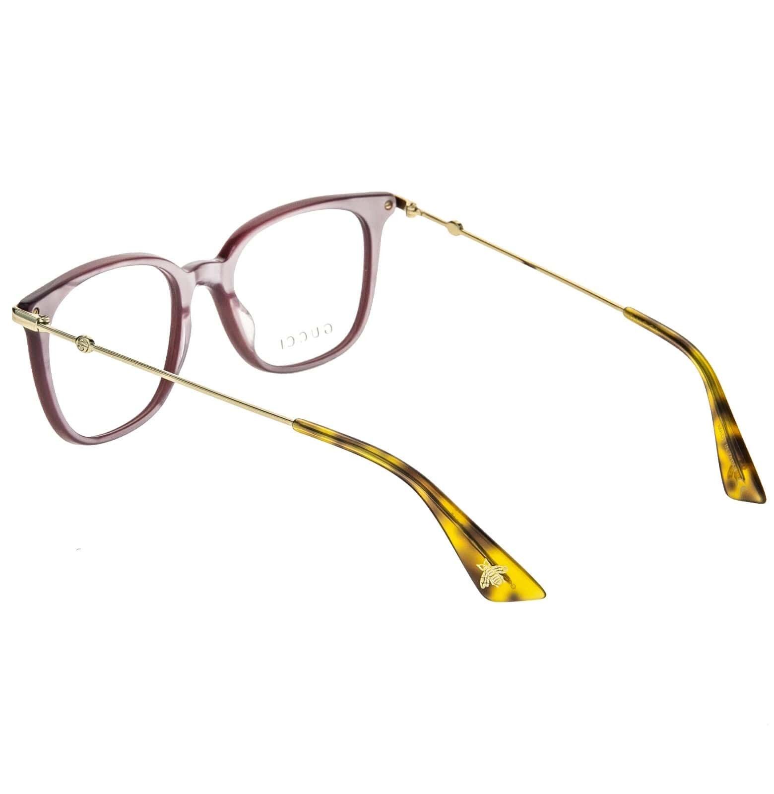 Gucci GUCCI GG0110O AUTHENTIC 0110 Pink Optical Eyeglasses 004 Size ONE SIZE - 9 Thumbnail