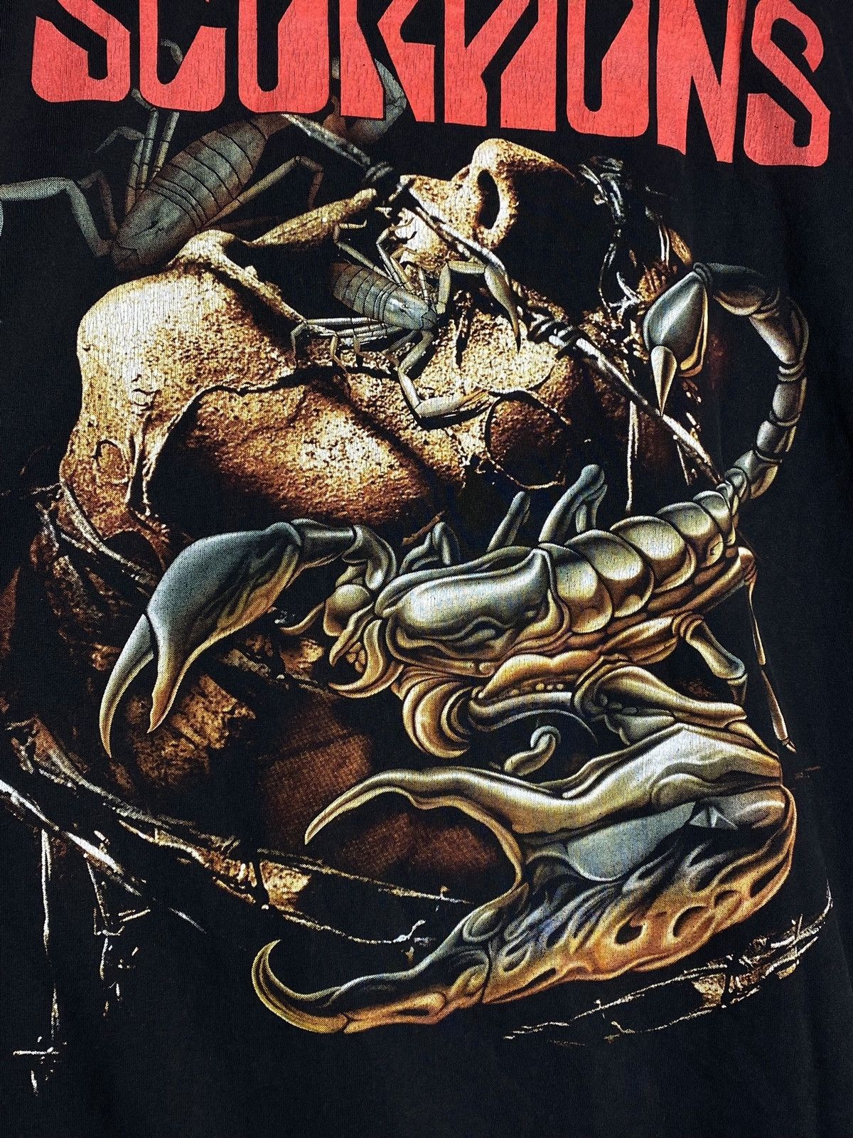 Band Tees × Vintage Vintage 2000s Scorpions Graphic Print Rock Band T-shirt Size US M / EU 48-50 / 2 - 5 Thumbnail