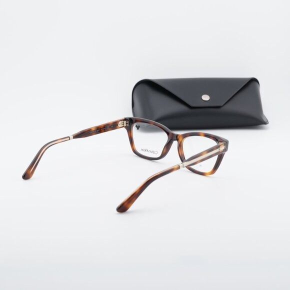 Calvin Klein Calvin Klein CK23512 240 Eyeglasses Havana 52mm Cat Eye Fram Size ONE SIZE - 9 Thumbnail
