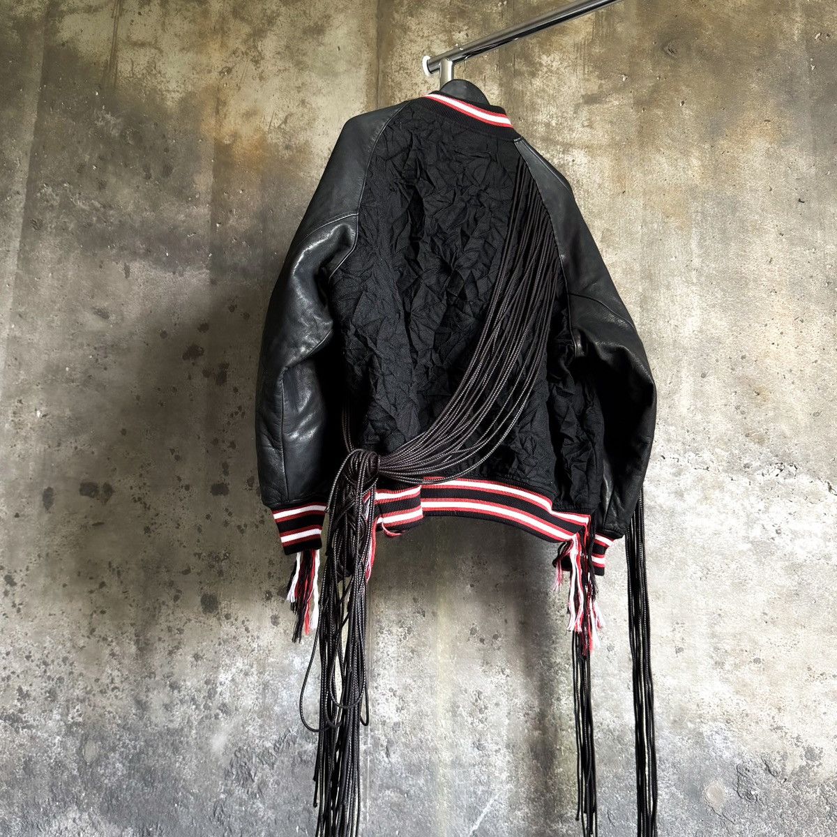Facetasm FACETASM FW18 RUNWAY Tassel Varsity Jacket Size US XL / EU 56 / 4 - 5 Thumbnail