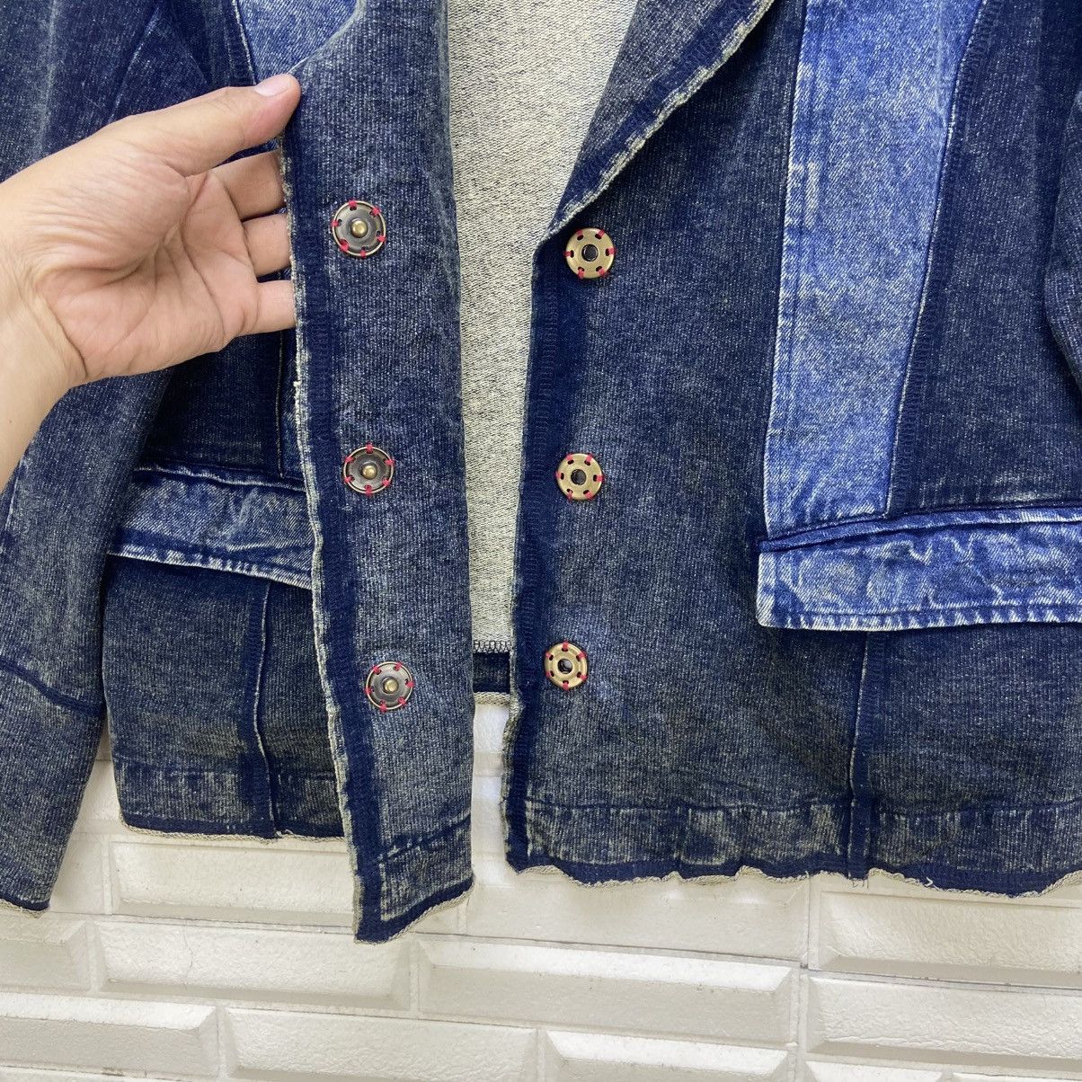 Japanese Brand Japanese Brand En Cloche Street Fashion Soft Denim Jacket Size M / US 6-8 / IT 42-44 - 14 Thumbnail