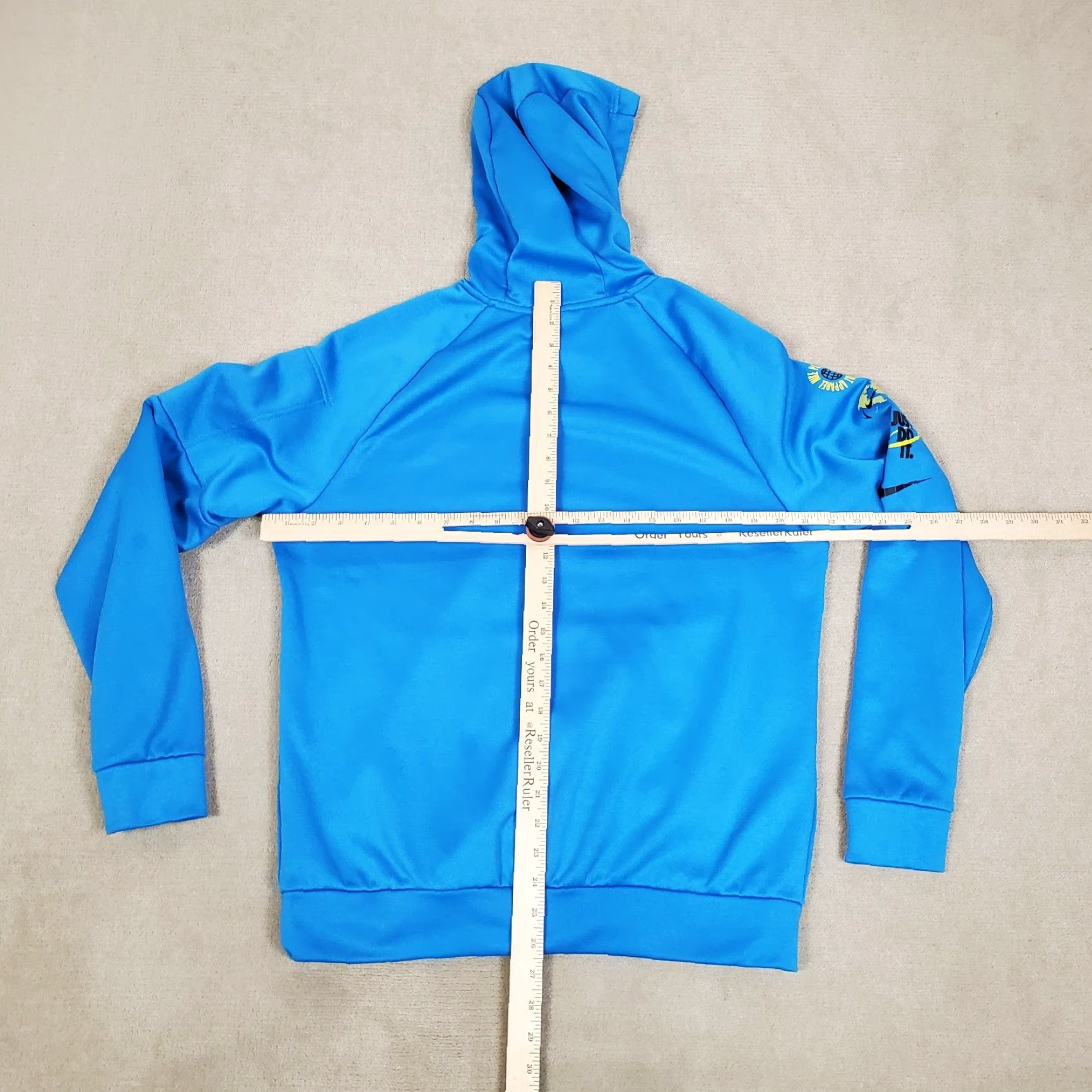 Nike Nike Hoodie Mens Medium Blue Therma Fit Pullover Sweatshirt Logo DQ4840 435 Size US M / EU 48-50 / 2 - 6 Thumbnail