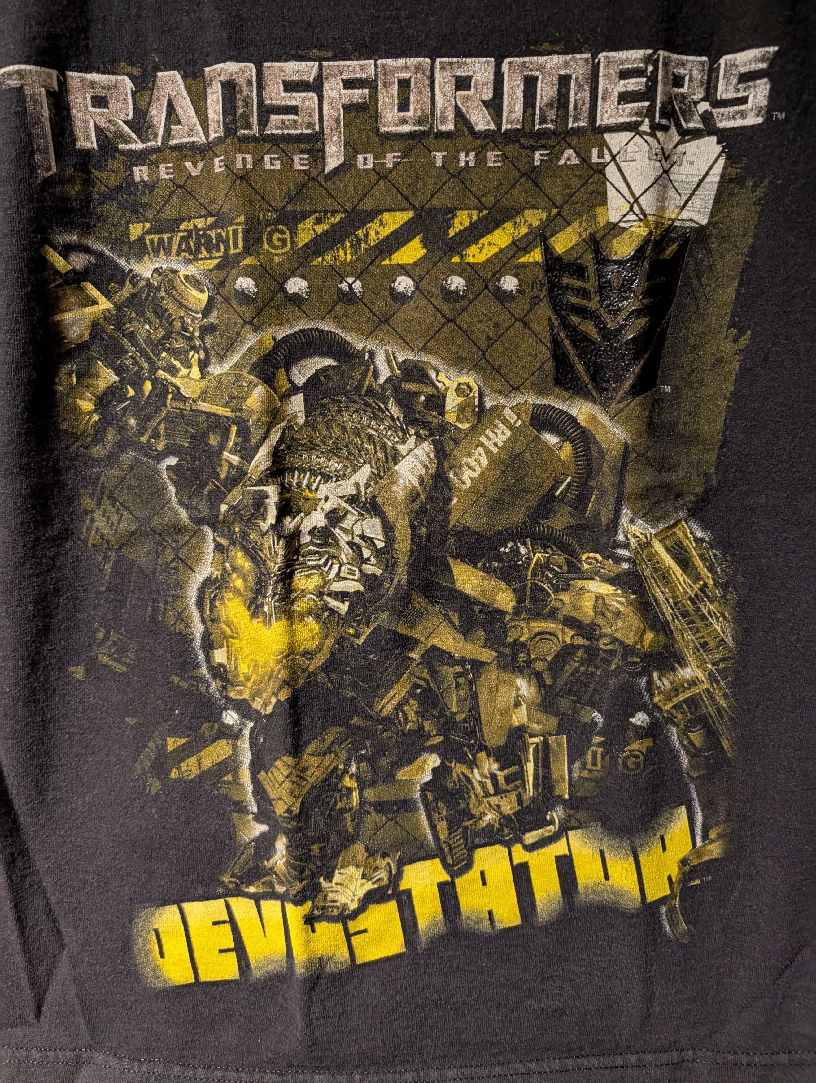 Transformers Vintage 2009 Transformers Revenge of the Fallen Kids T-Shirt Size US XL / EU 56 / 4 - 2 Thumbnail
