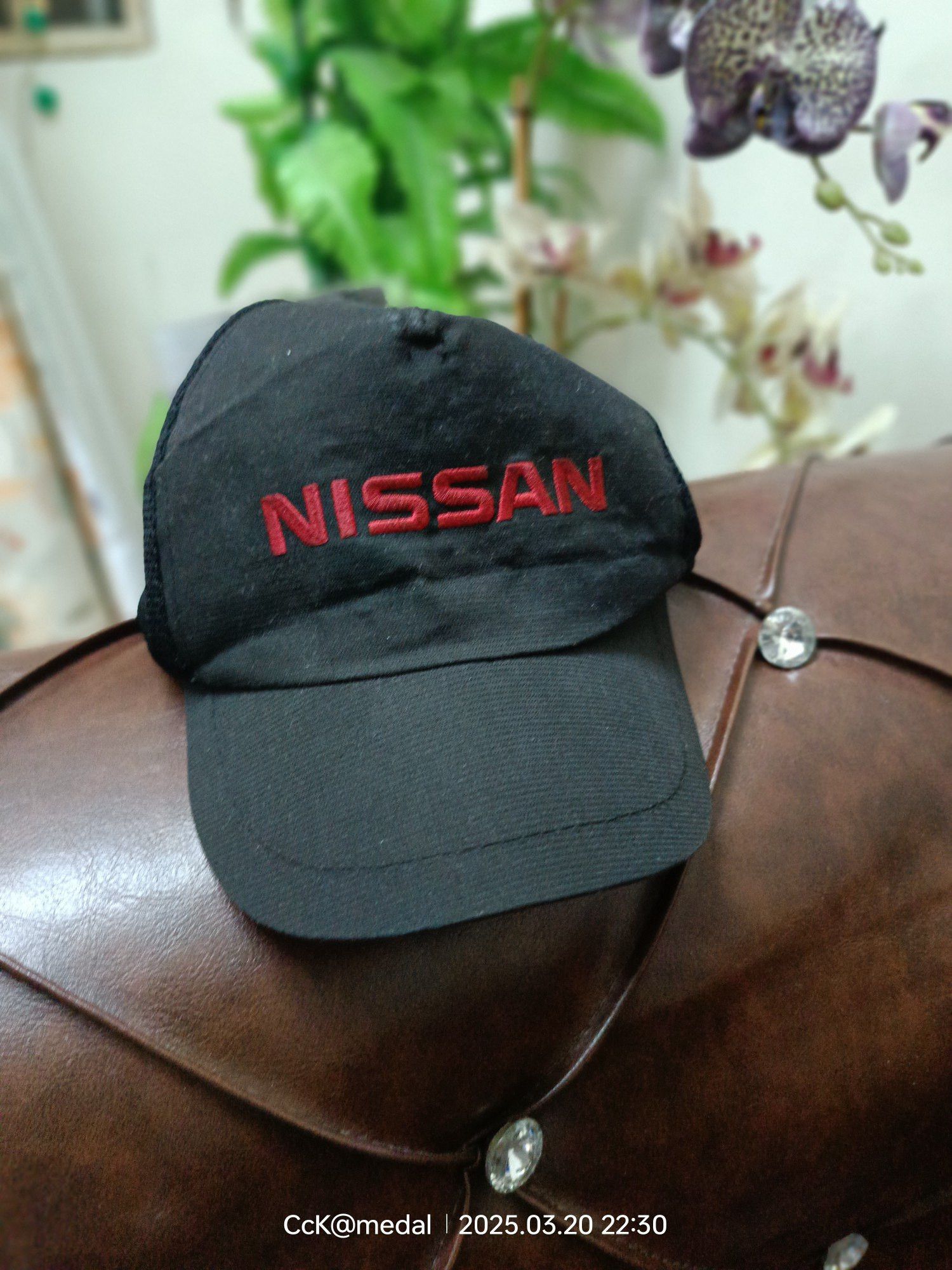 Japanese Brand Nissan vintage cap Size ONE SIZE - 2 Thumbnail