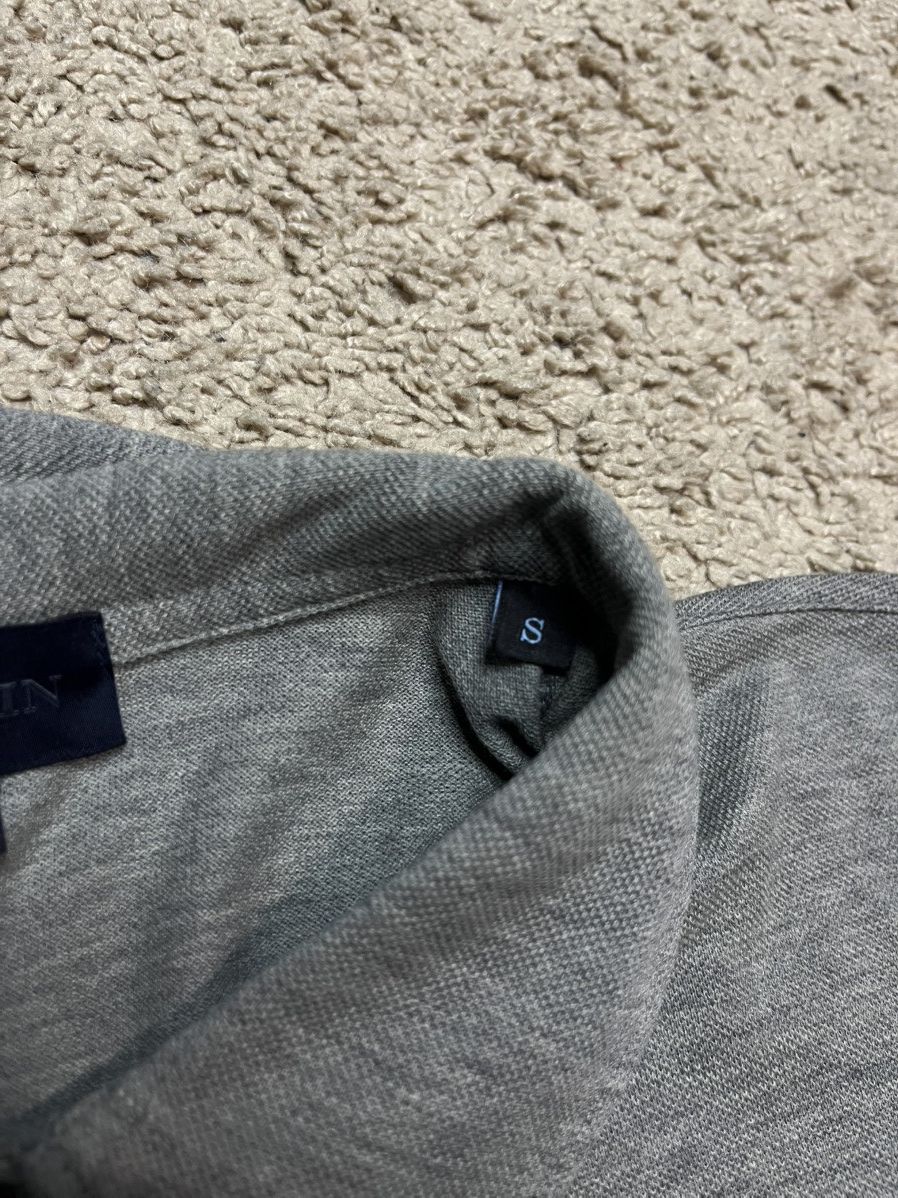 Lanvin Lanvin Gray Polo Shirt Size US S / EU 44-46 / 1 - 8 Thumbnail