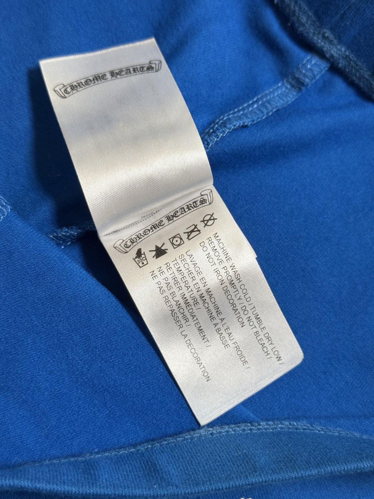 Chrome Hearts Chrome Hearts Women’s Blue Biker Shorts Size 28" / US 6 / IT 42 - 5 Thumbnail