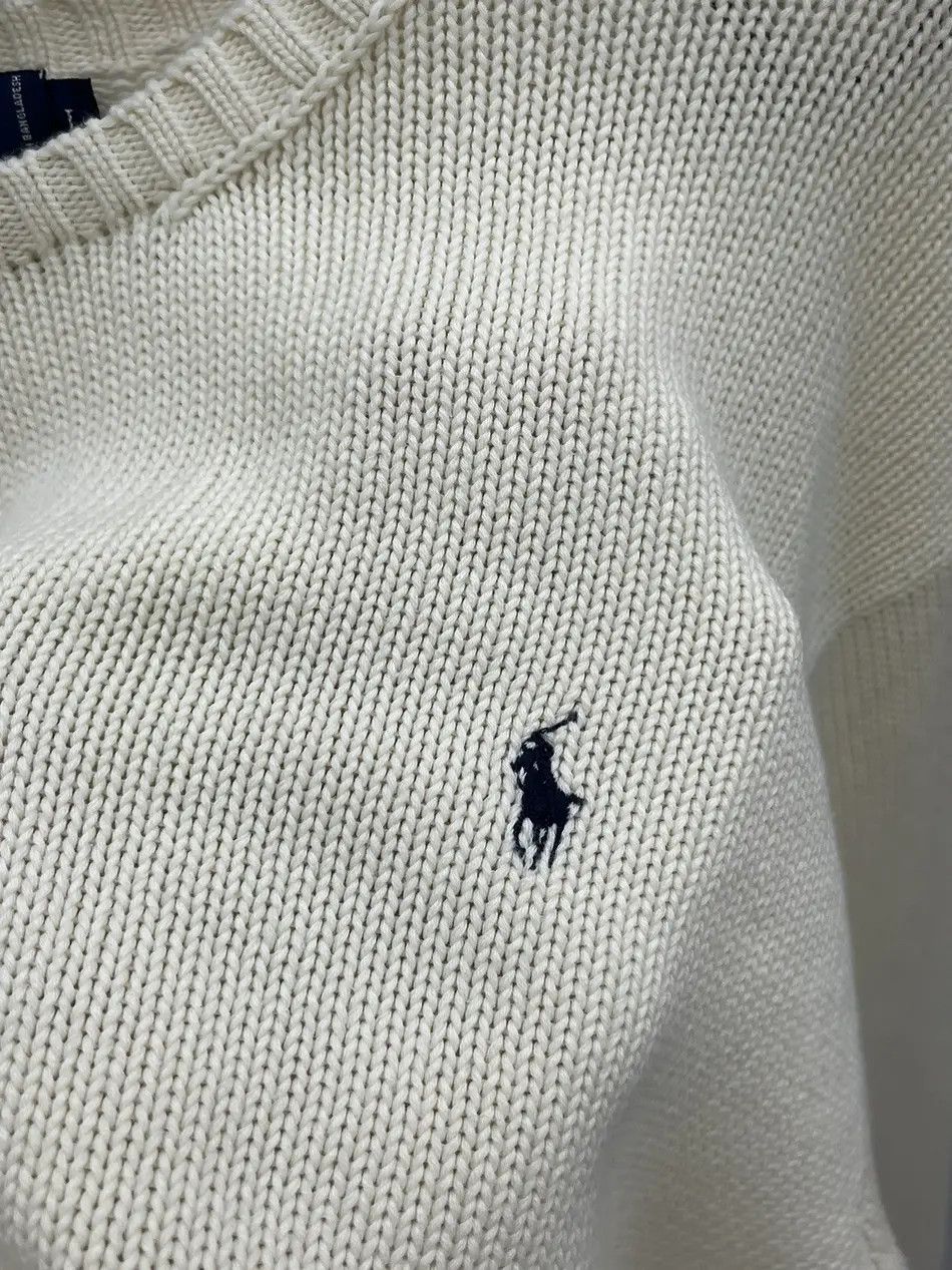 Polo Ralph Lauren Vintage Polo Ralph Lauren Knit Sweater Size US L / EU 52-54 / 3 - 3 Thumbnail
