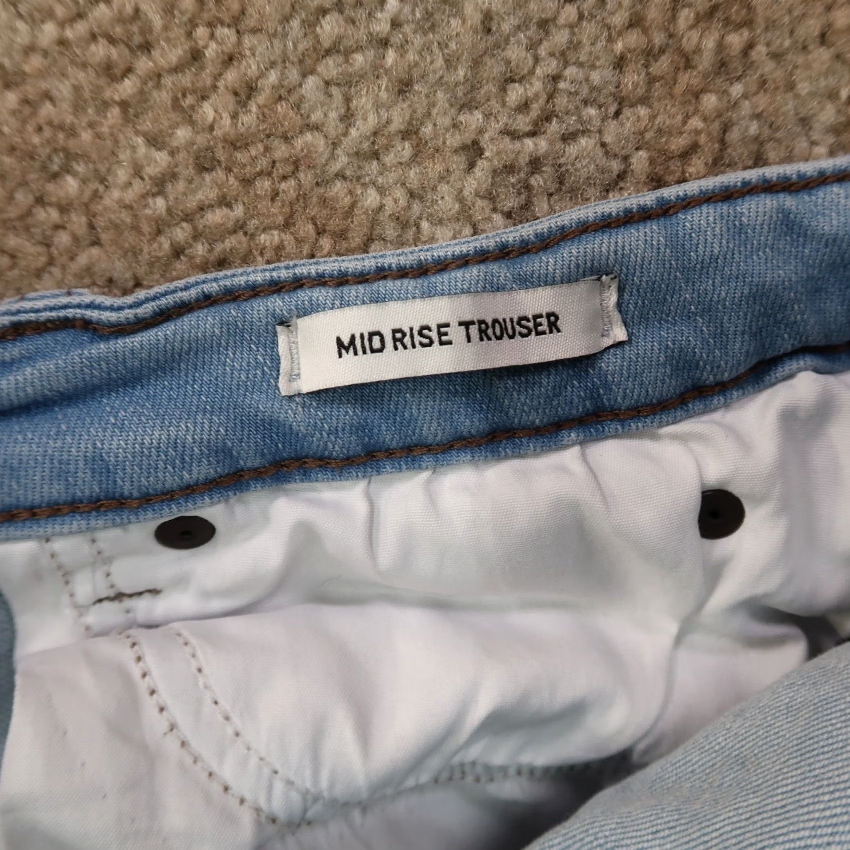 Wrangler Wrangler Retro Mid Rise Trouser Bootcut Jeans Women 34x34 Denim Blue 5-Pocket Cowboy Retro Relaxed Fit Mens? Size 24" / US 00 / IT 34 - 6 Thumbnail