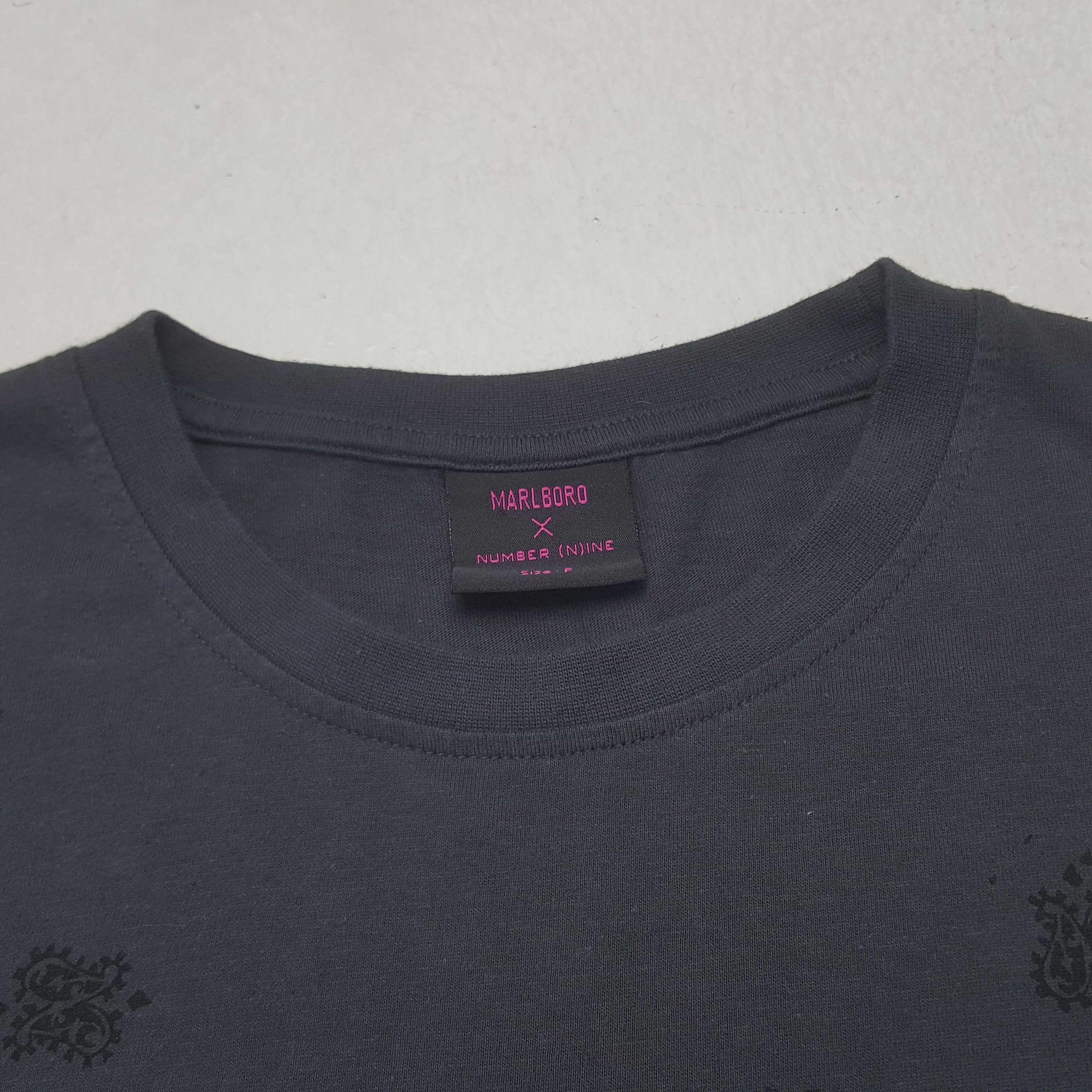 Vintage Number Nine Designer Japanese Tshirt