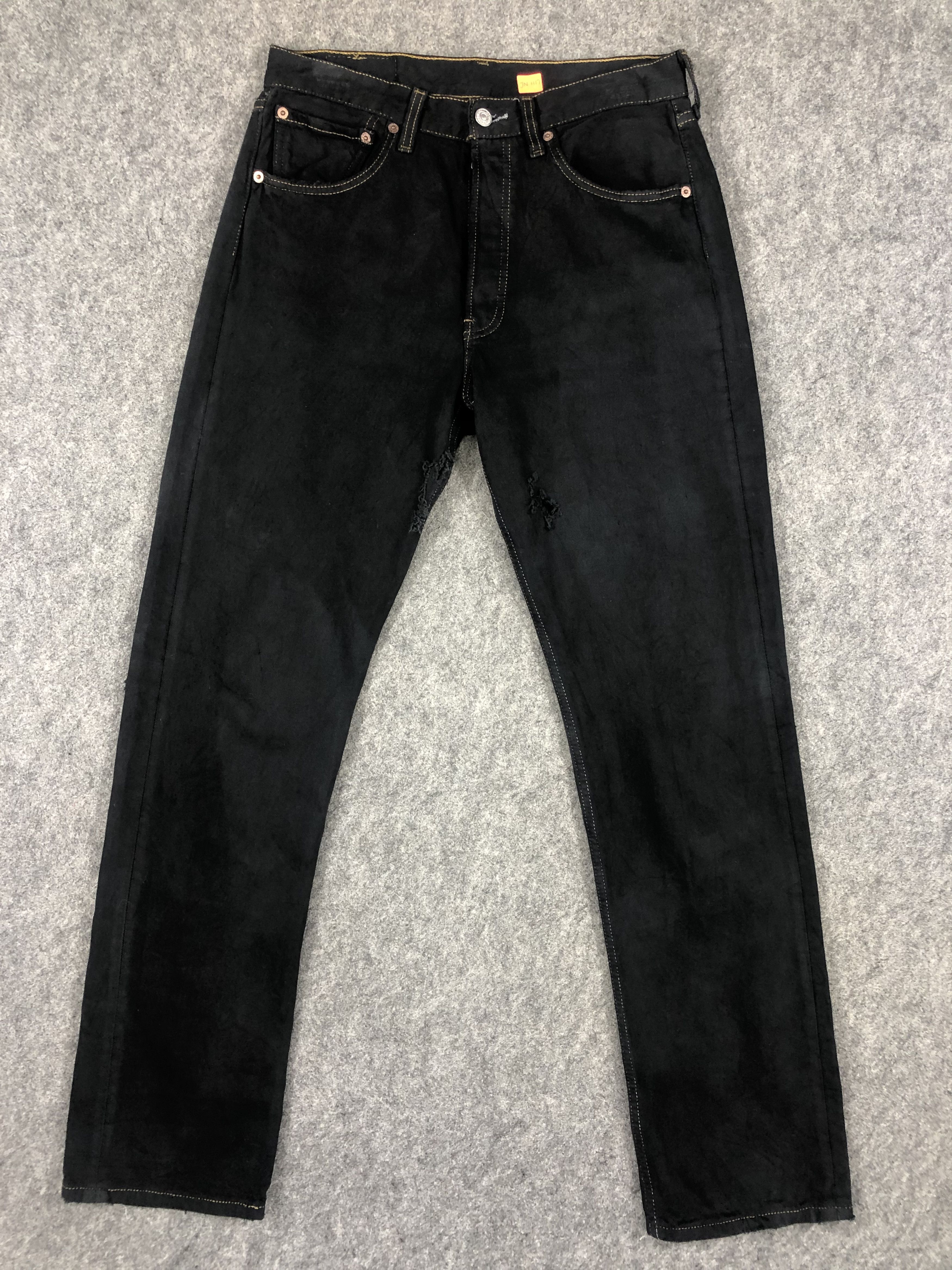 Levi's 90s Vintage Levi's 501 USA Black Jeans 30x32 Denim -JN1117 Size US 30 / EU 46 - 1 Thumbnail