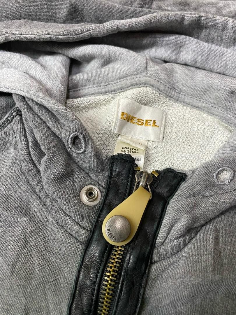 Diesel × Japanese Brand Vintage Diesel Zipper Hoodie Size US M / EU 48-50 / 2 - 5 Thumbnail