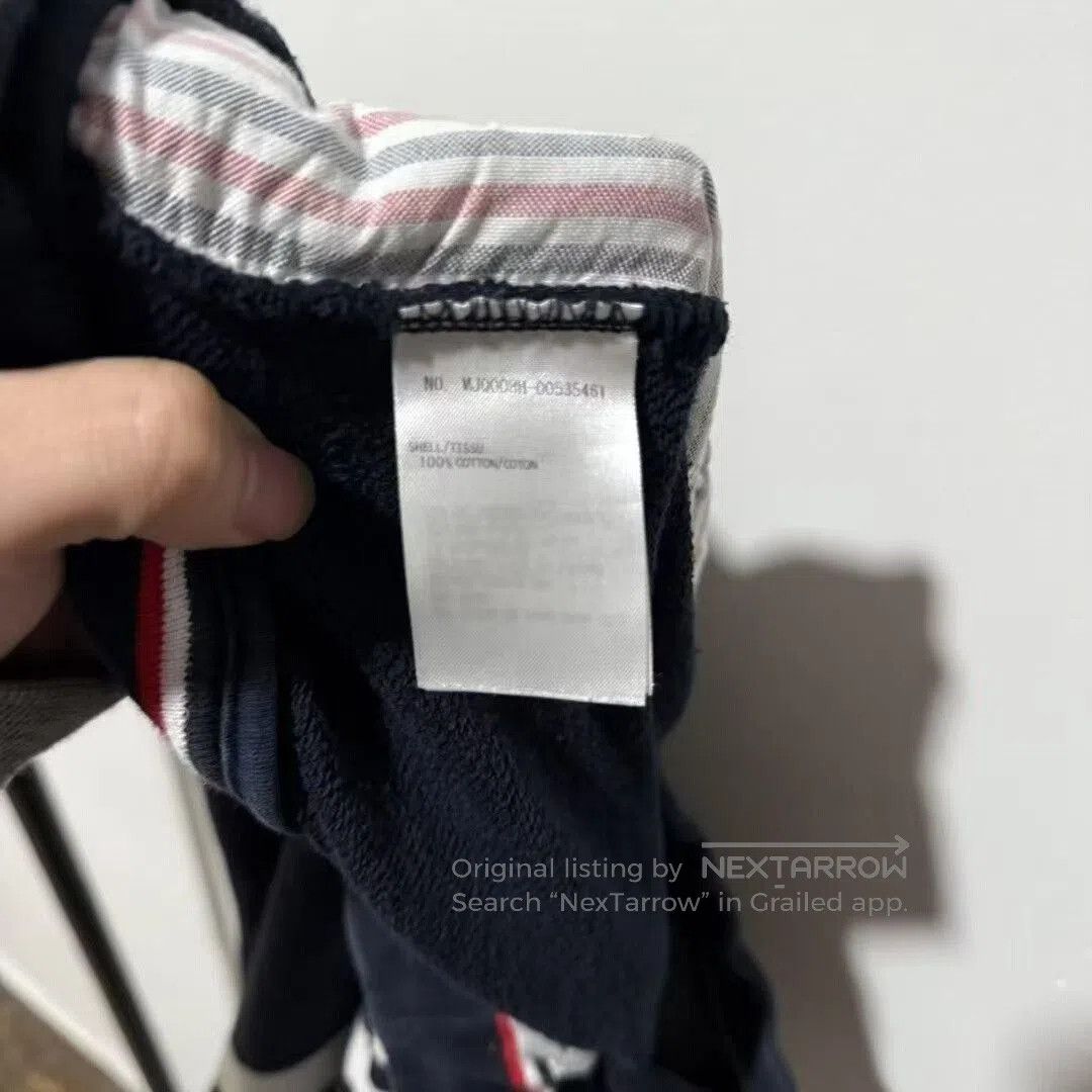 Thom Browne thom browne navy knit stripe joggers. Size US 30 / EU 46 - 5 Thumbnail