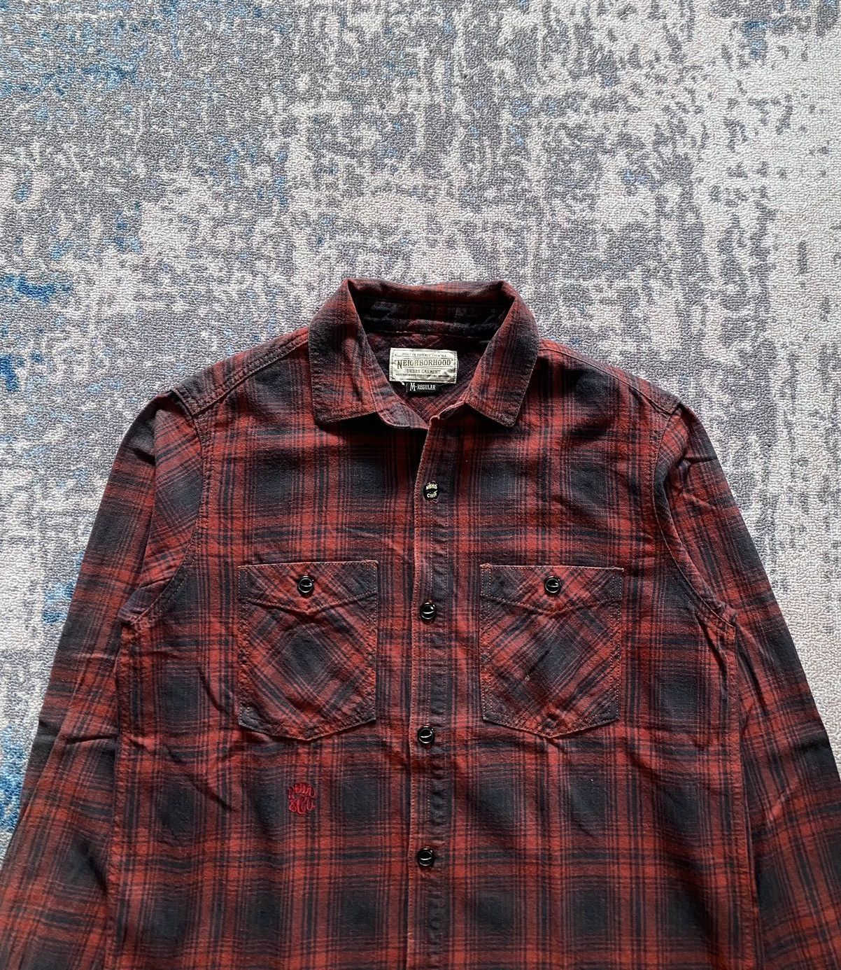 Japanese Brand × Neighborhood Neighborhood Plaid Flannel Shirt Size US M / EU 48-50 / 2 - 2 Thumbnail